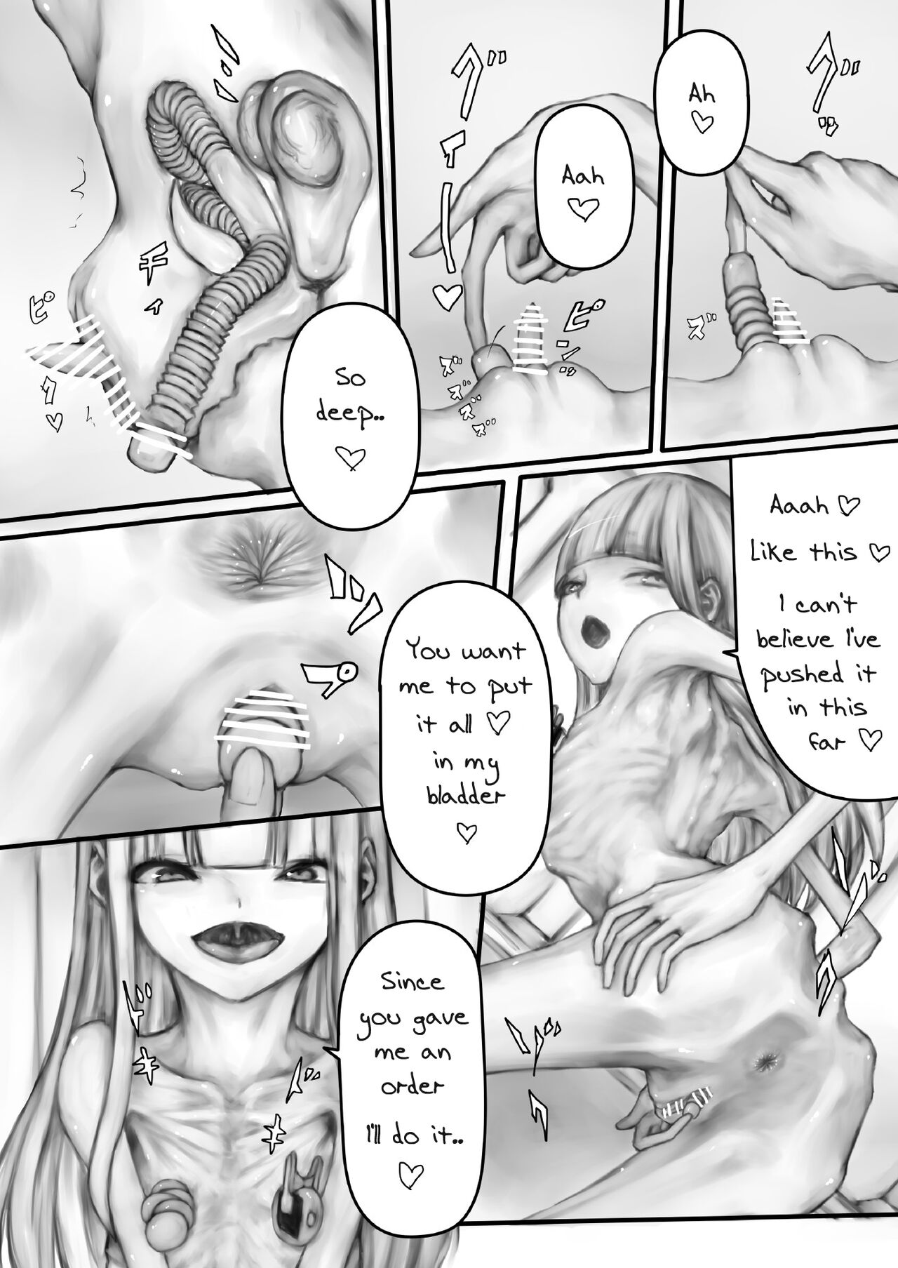 [Osuchin shop (Austin Jr.)] Garigari Ojou-sama no Oppai Nyoudou Ijime Onanie | Skinny Young Lady's Tits & Urethra Bullying Masturbation [English] [Pin-t] 画像番号 9