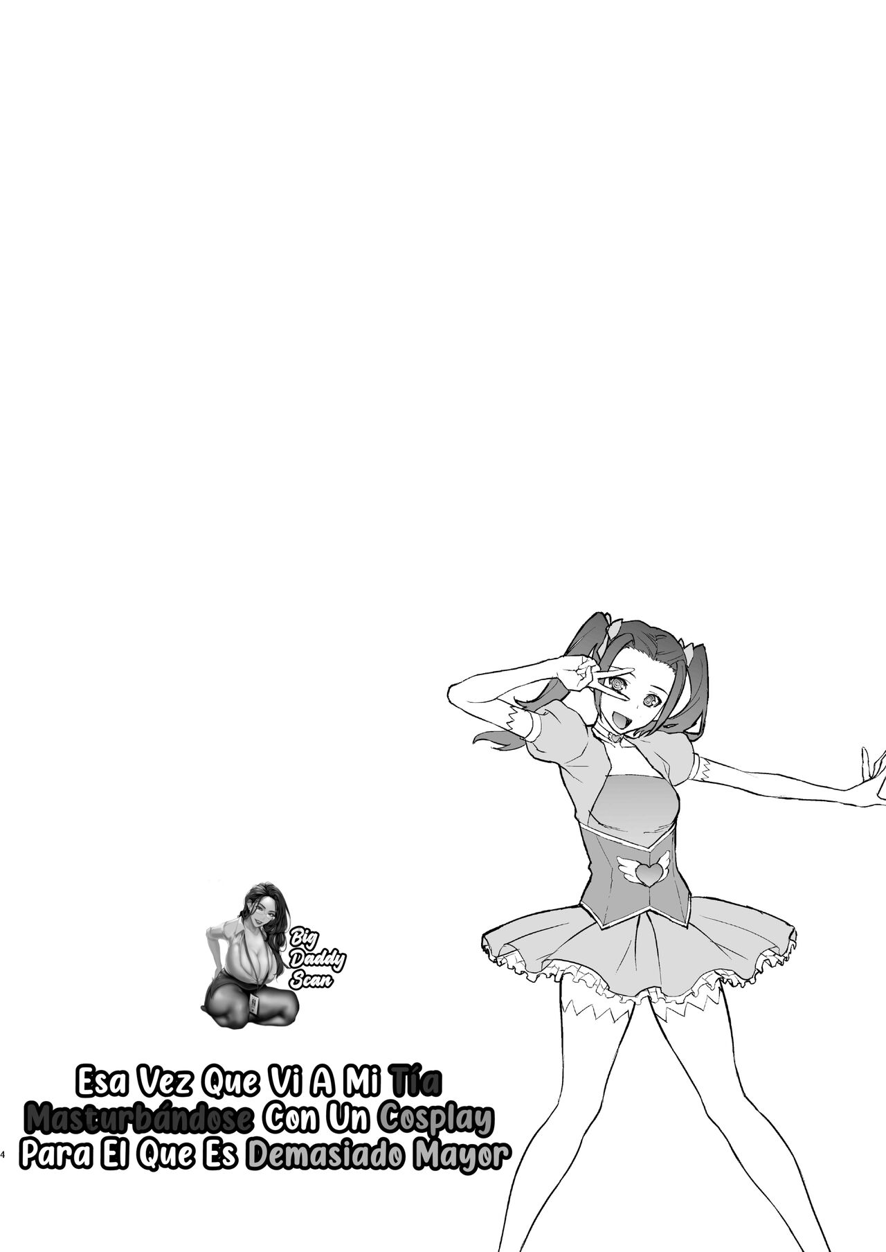 [Motchie Kingdom (Motchie)] Oba no Uwa Kitsu Cosplay Onanie o Mokugeki Shita Ken [Spanish] [BigDaddyScan] [Digital] 图片编号 3