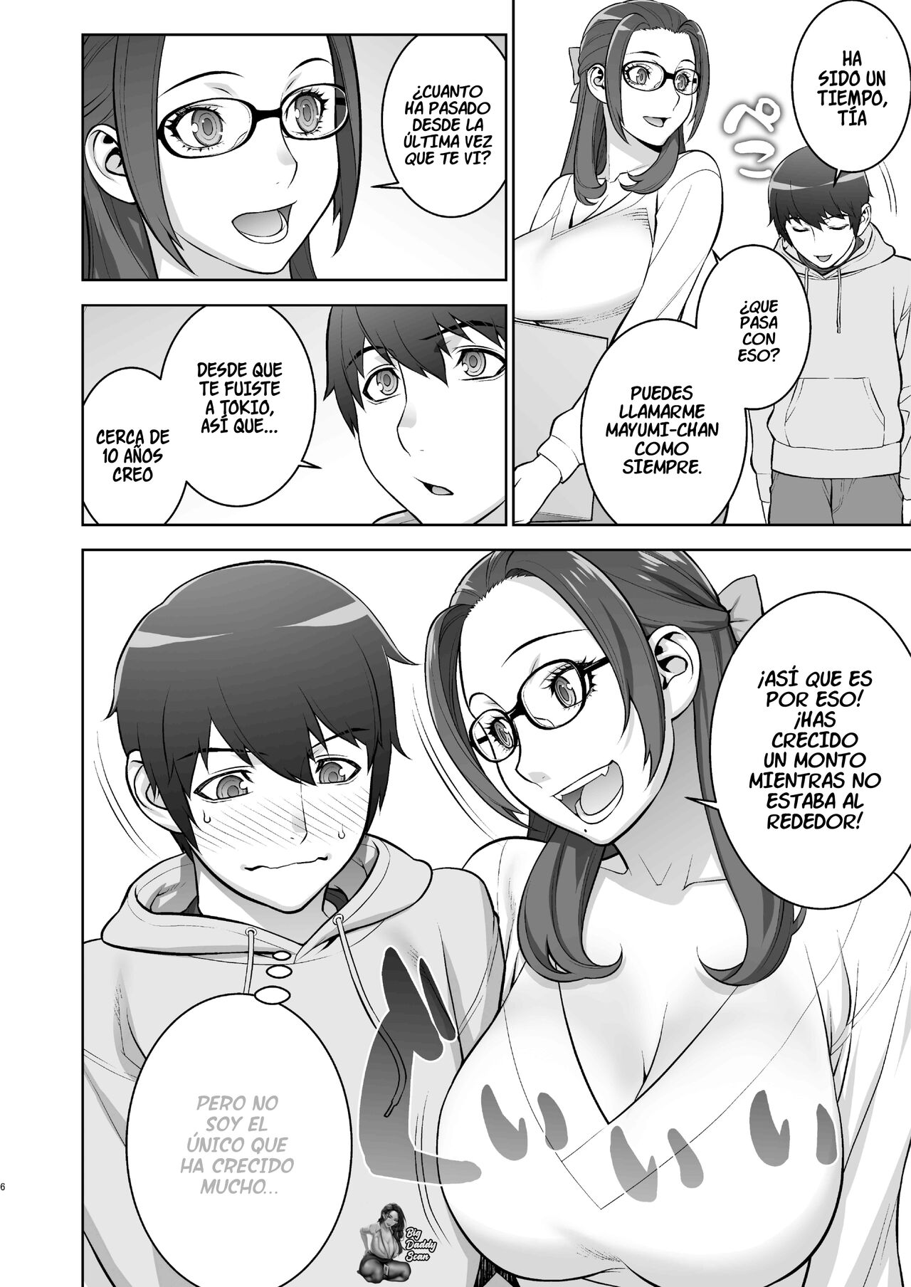 [Motchie Kingdom (Motchie)] Oba no Uwa Kitsu Cosplay Onanie o Mokugeki Shita Ken [Spanish] [BigDaddyScan] [Digital] 图片编号 5