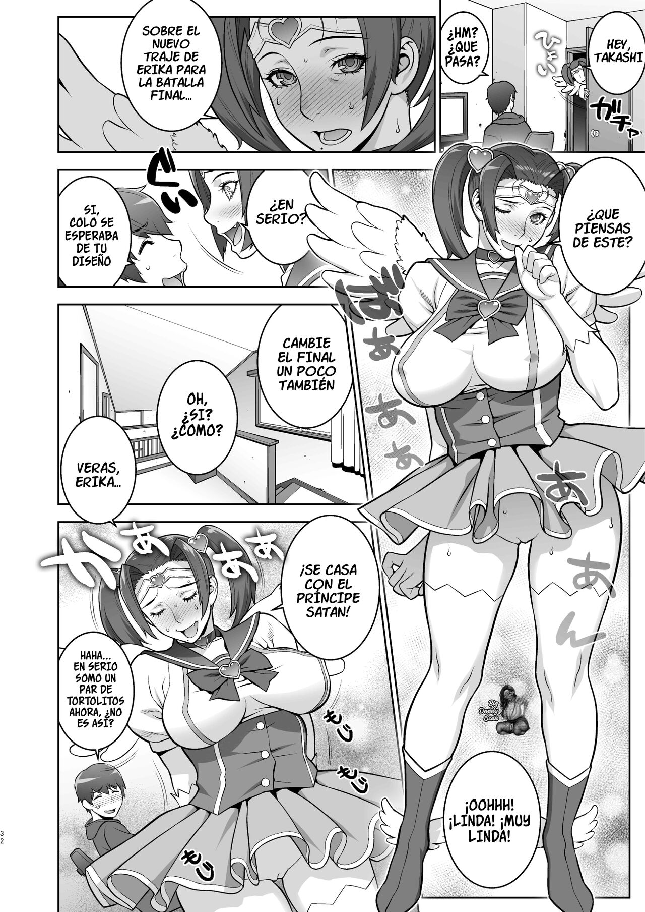 [Motchie Kingdom (Motchie)] Oba no Uwa Kitsu Cosplay Onanie o Mokugeki Shita Ken [Spanish] [BigDaddyScan] [Digital] 图片编号 31