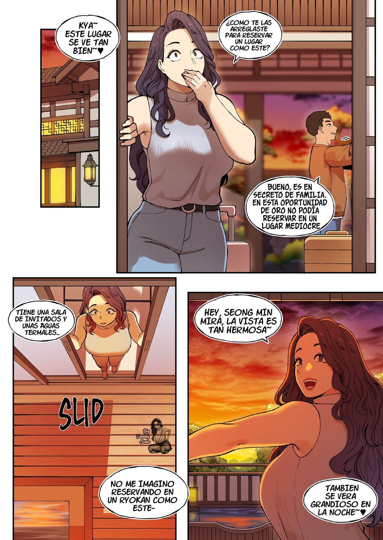 [ABBB] Delivery MILF Onsen episode [Spanish] [Decensored] [BigDaddyScan] 5eme image