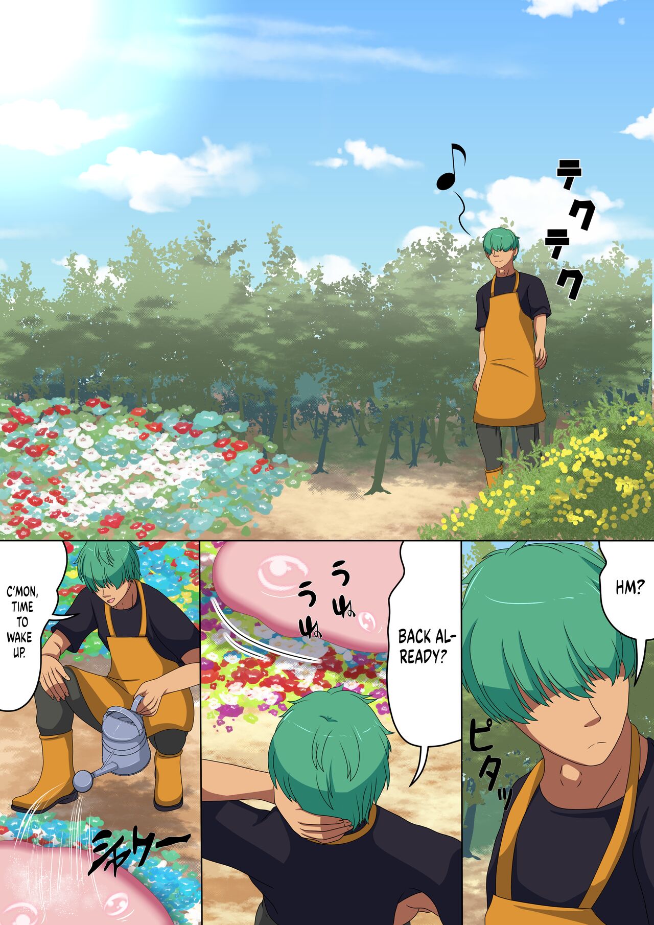 [Developing Person(Hatten Tojounin)] Pink Slime [English] [head empty] [Digital] image number 2