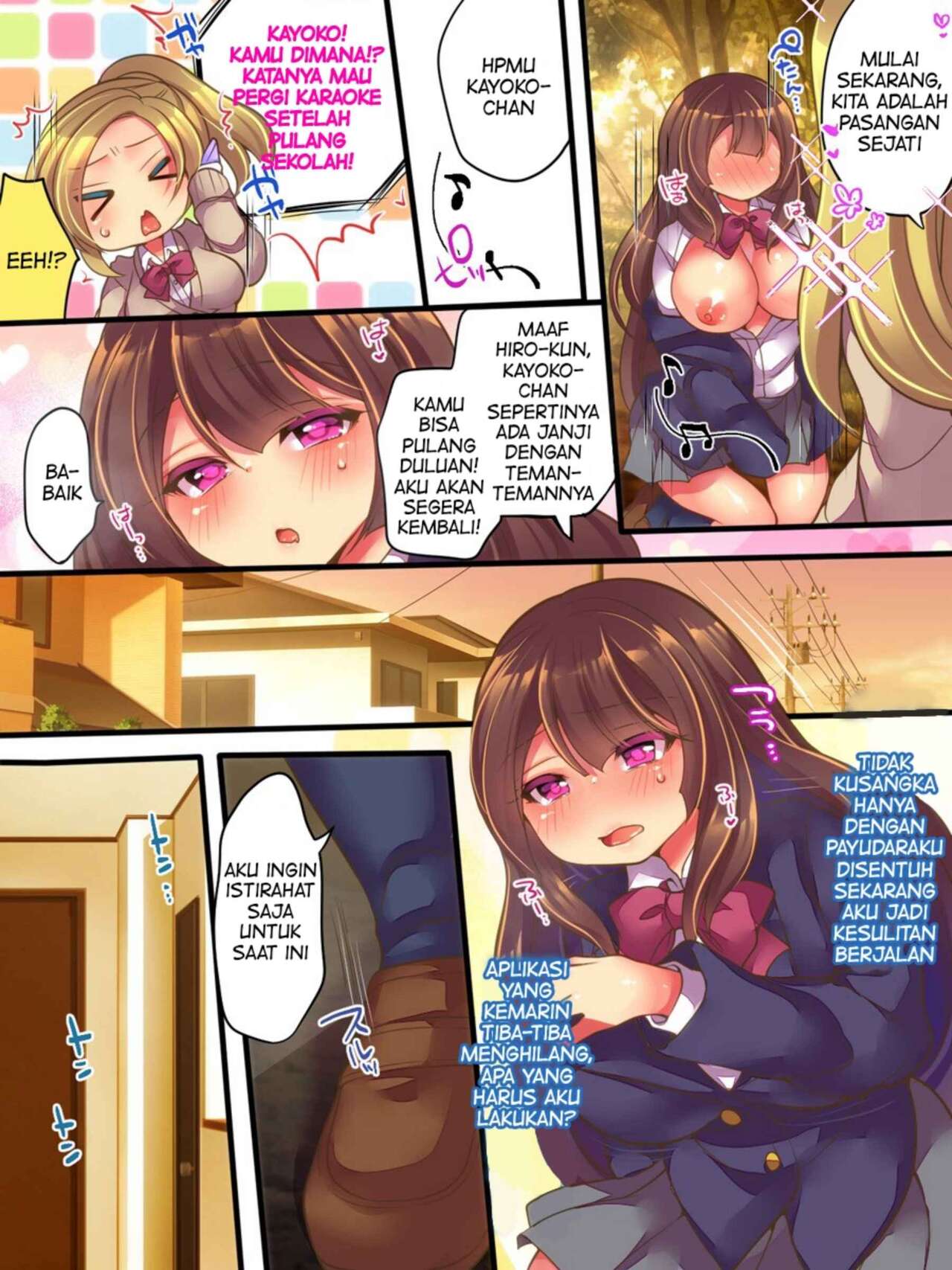 [Amuai Okashi Seisakusho (Reitou Mikan)] AneOne Sankaku SWAP [Indonesian] [PinattSuki] Bildnummer 15