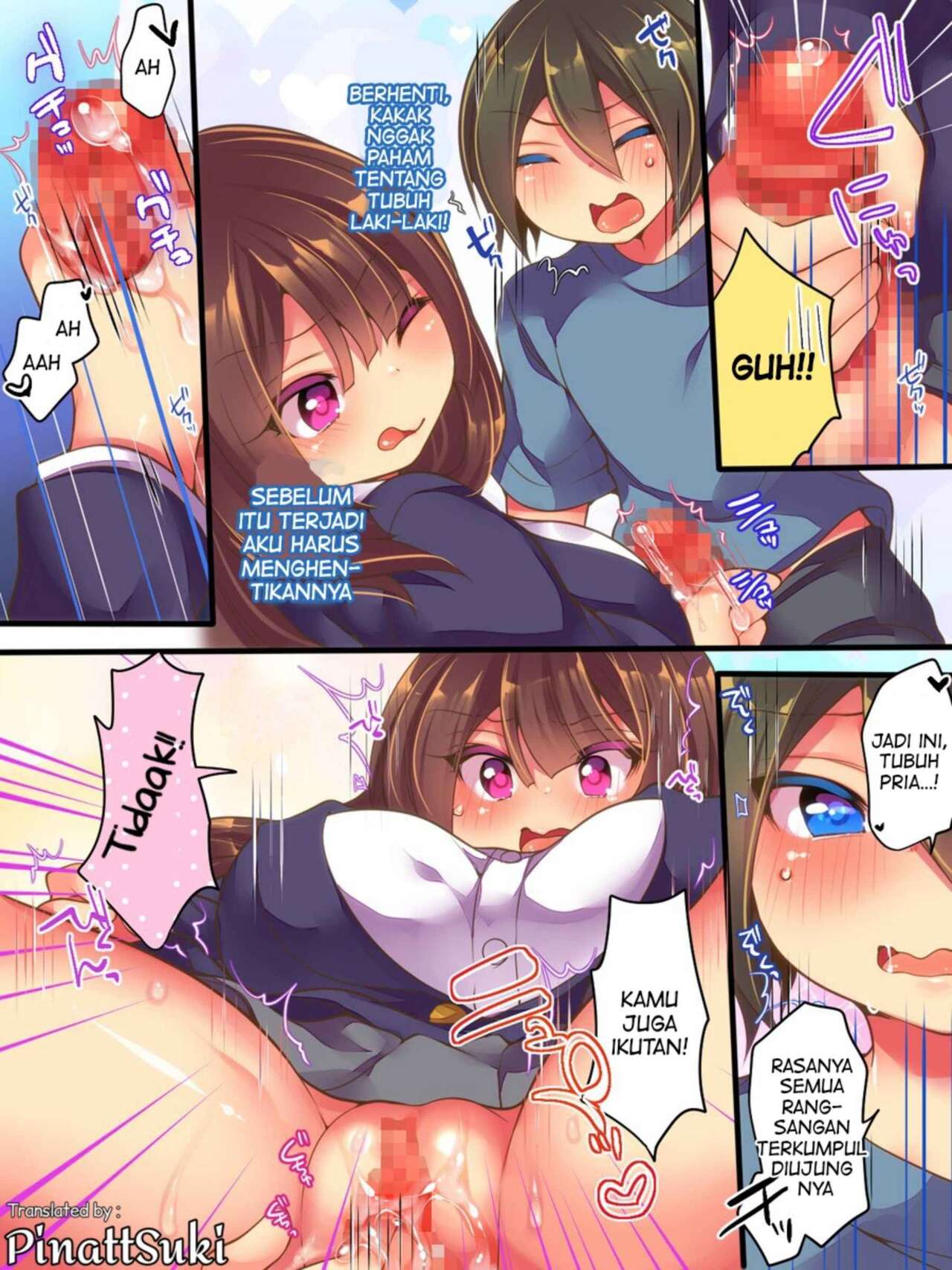 [Amuai Okashi Seisakusho (Reitou Mikan)] AneOne Sankaku SWAP [Indonesian] [PinattSuki] Bildnummer 20