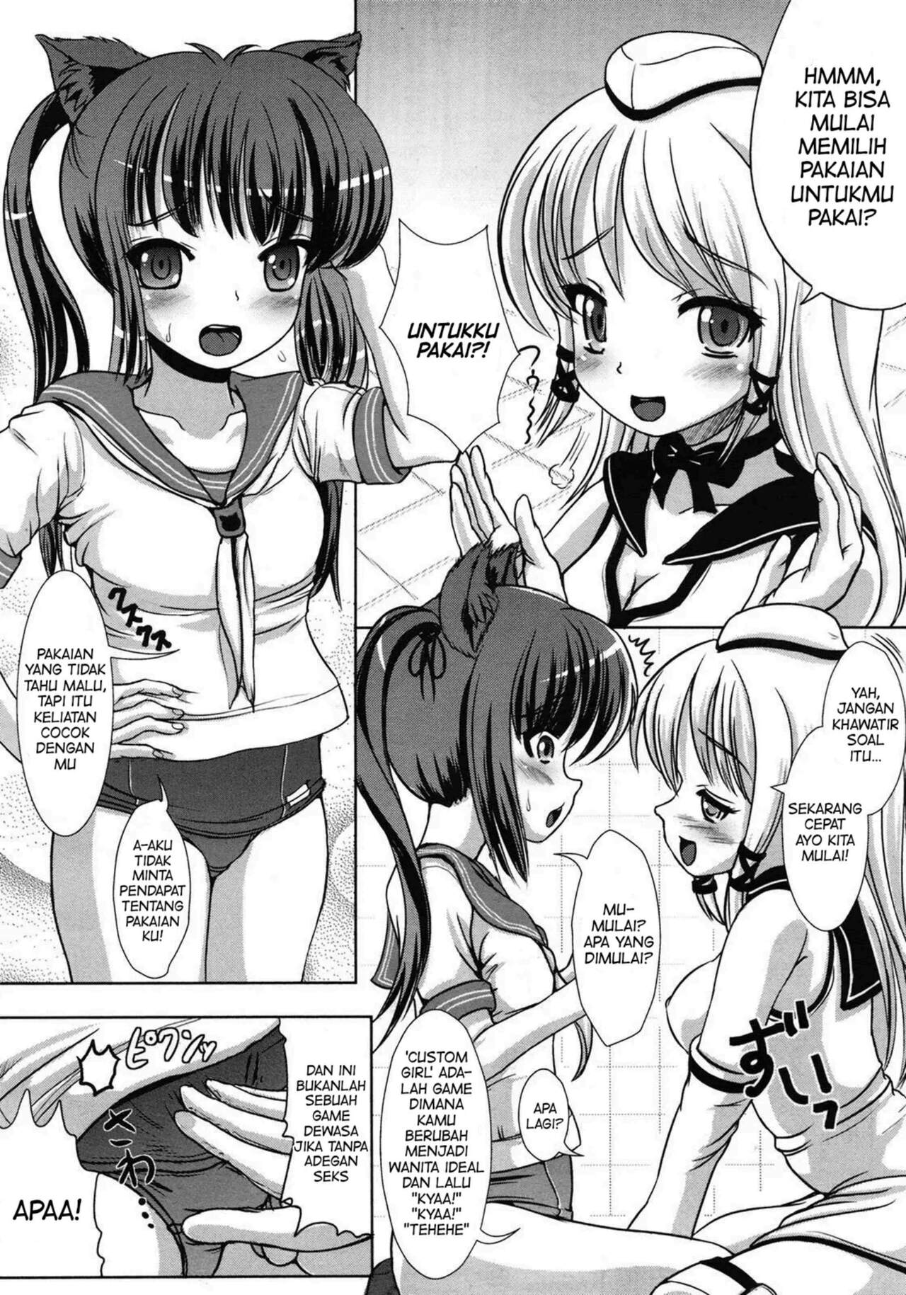 [Marneko] Custom Girl (COMIC Unreal 2009-06 Vol. 19) [Indonesian] [PinattSuki] [Decensored] Bildnummer 3