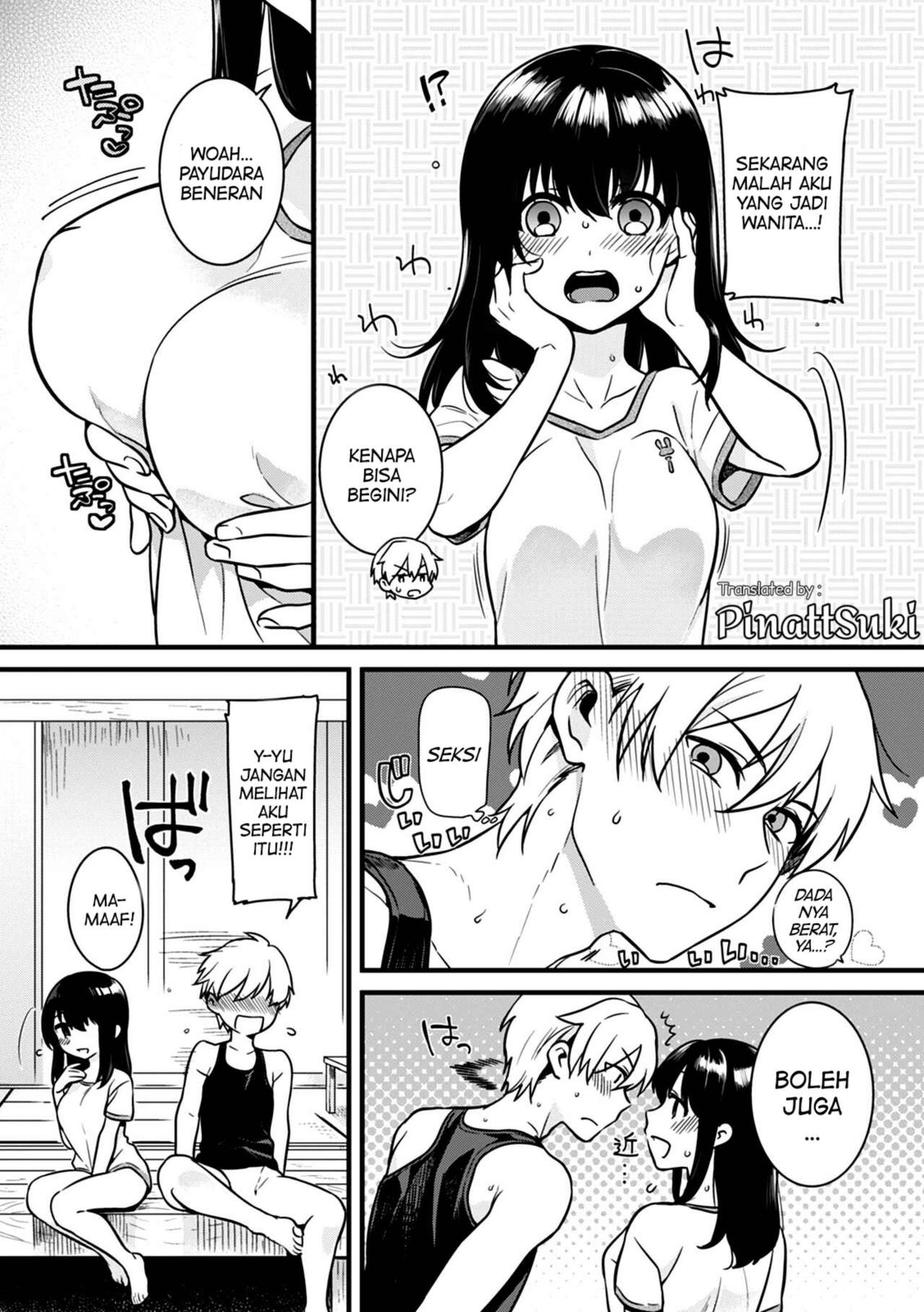 [Akai Yoru] "Onna no Asoko de mou... Ikuu" Ore no Karada de Daibousou!? Itoko no Dekkai "Are" ni Nando mo Zecchou 2 [Indonesian] [PinattSuki] [Digital] 이미지 번호 2