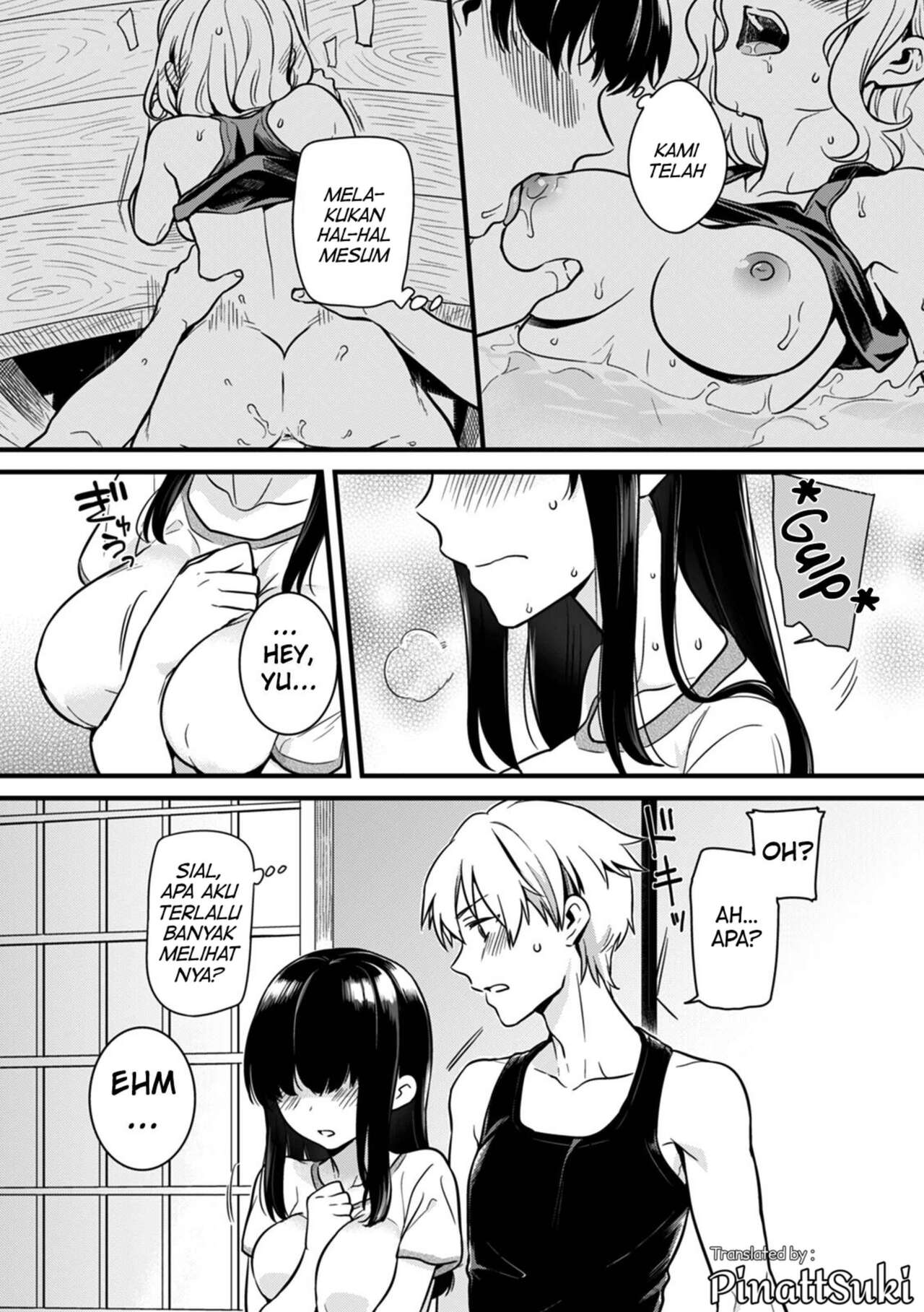 [Akai Yoru] "Onna no Asoko de mou... Ikuu" Ore no Karada de Daibousou!? Itoko no Dekkai "Are" ni Nando mo Zecchou 2 [Indonesian] [PinattSuki] [Digital] 이미지 번호 5