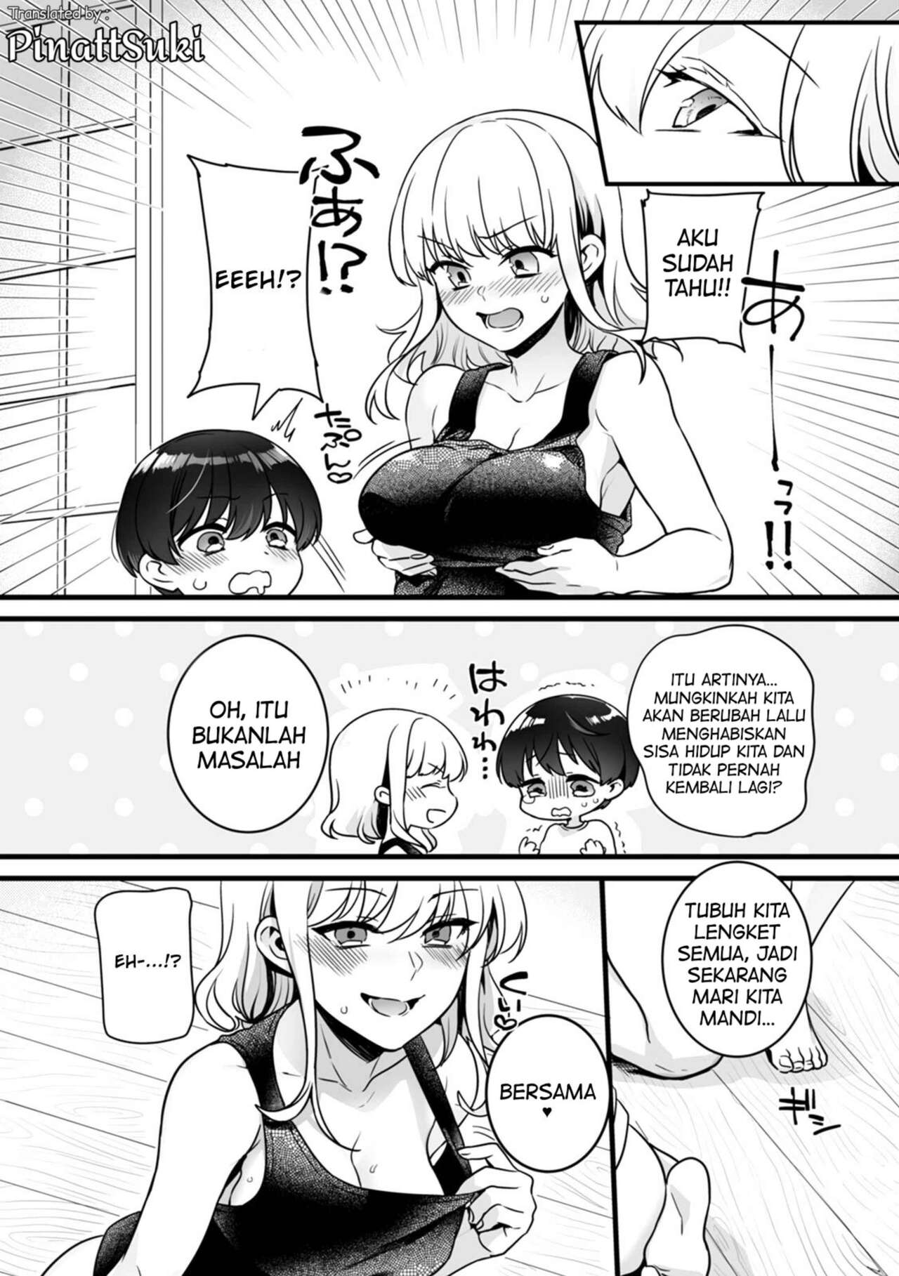 [Akai Yoru] "Onna no Asoko de mou... Ikuu" Ore no Karada de Daibousou!? Itoko no Dekkai "Are" ni Nando mo Zecchou 2 [Indonesian] [PinattSuki] [Digital] 이미지 번호 31