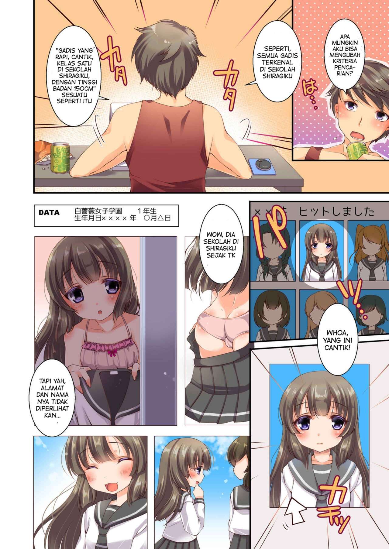 [TSF no F (Yotsuba Chika)] Kojin Jouhou wa Taisetsu ni (TSF no F no Hon Sono 2)  [Indonesian] [PinattSuki] [Digital] numero di immagine  2