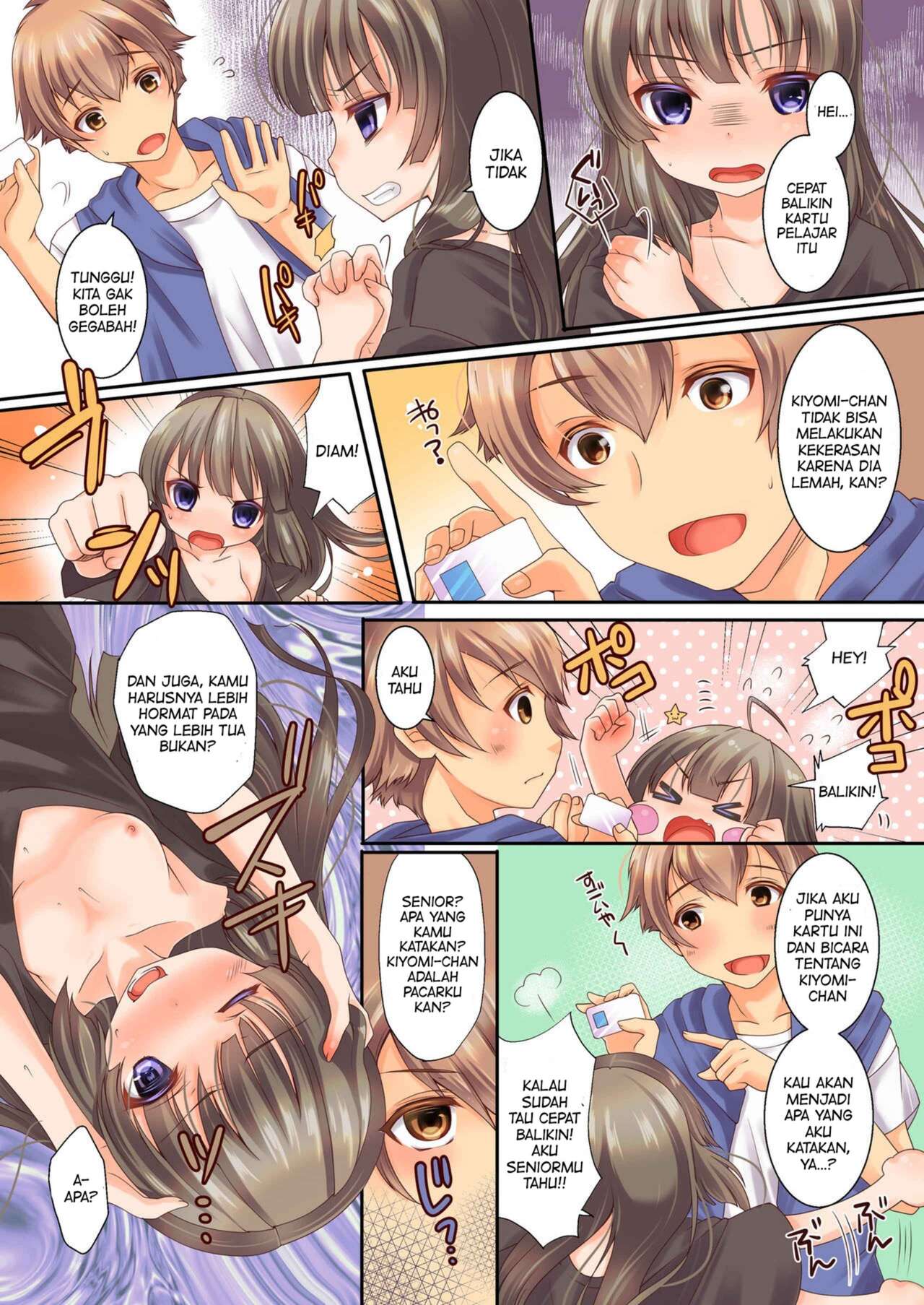 [TSF no F (Yotsuba Chika)] Kojin Jouhou wa Taisetsu ni (TSF no F no Hon Sono 2)  [Indonesian] [PinattSuki] [Digital] numero di immagine  8