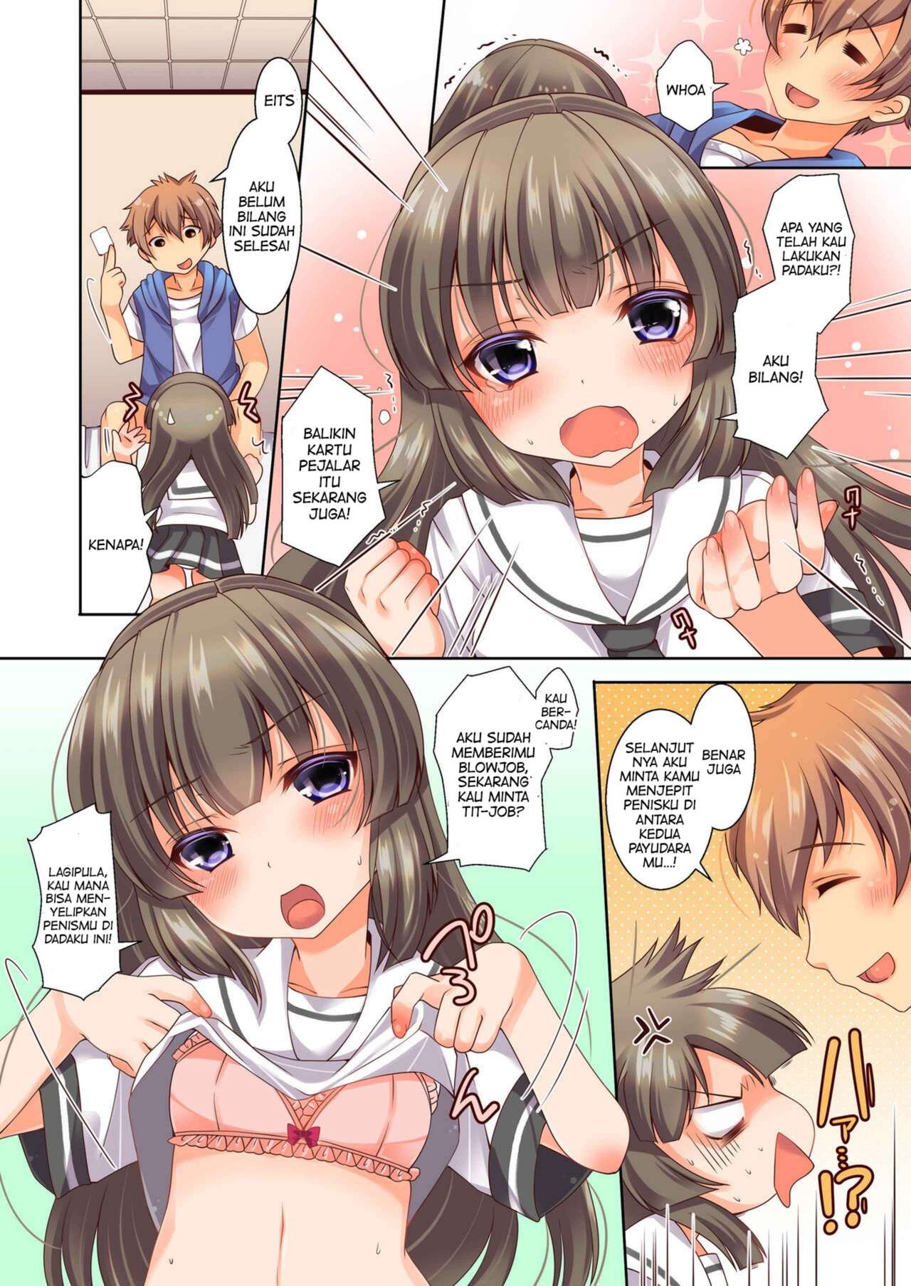 [TSF no F (Yotsuba Chika)] Kojin Jouhou wa Taisetsu ni (TSF no F no Hon Sono 2)  [Indonesian] [PinattSuki] [Digital] numero di immagine  14