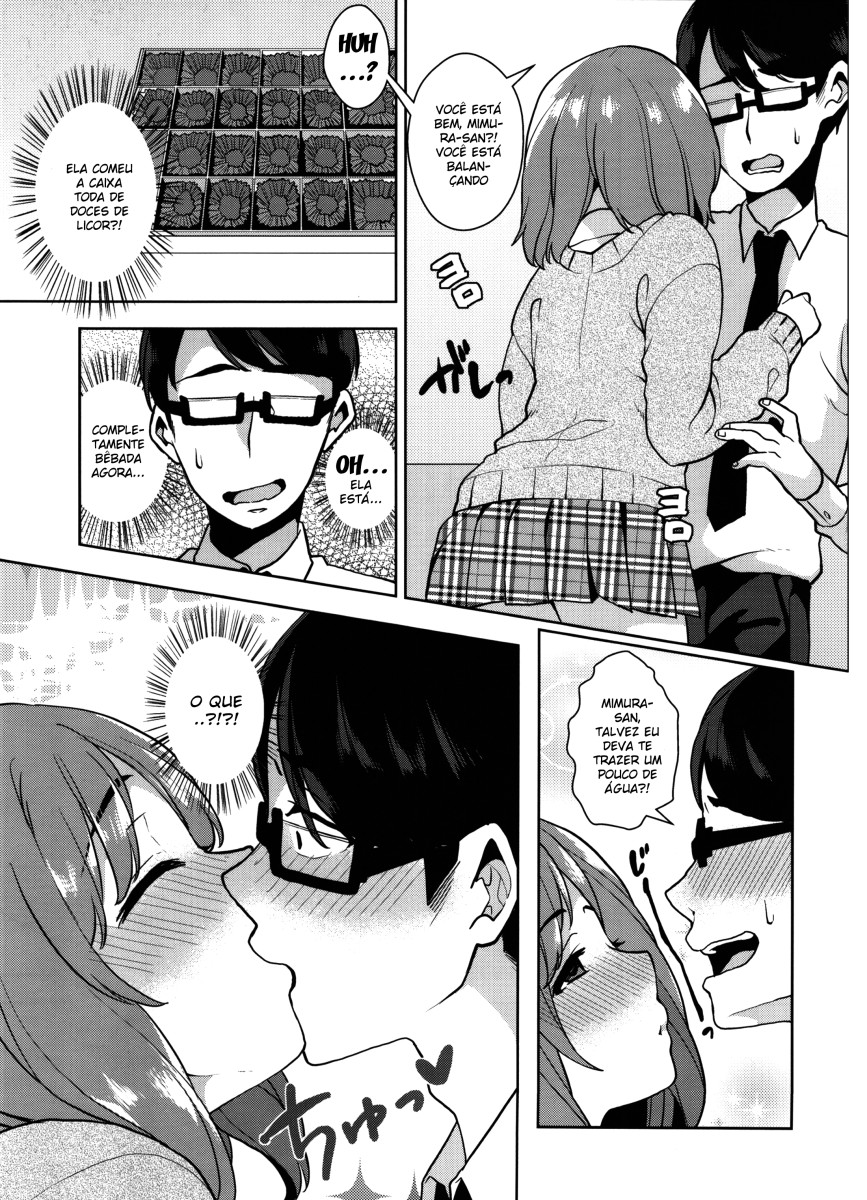 (CINDERELLA ☆ STAGE 4 STEP) [Konoshiro Shinko (Karasuma Yayoi, Yamagara Tasuku)] chocolat du BAISER (THE IDOLM@STER CINDERELLA GIRLS) [Portuguese-BR] image number 4