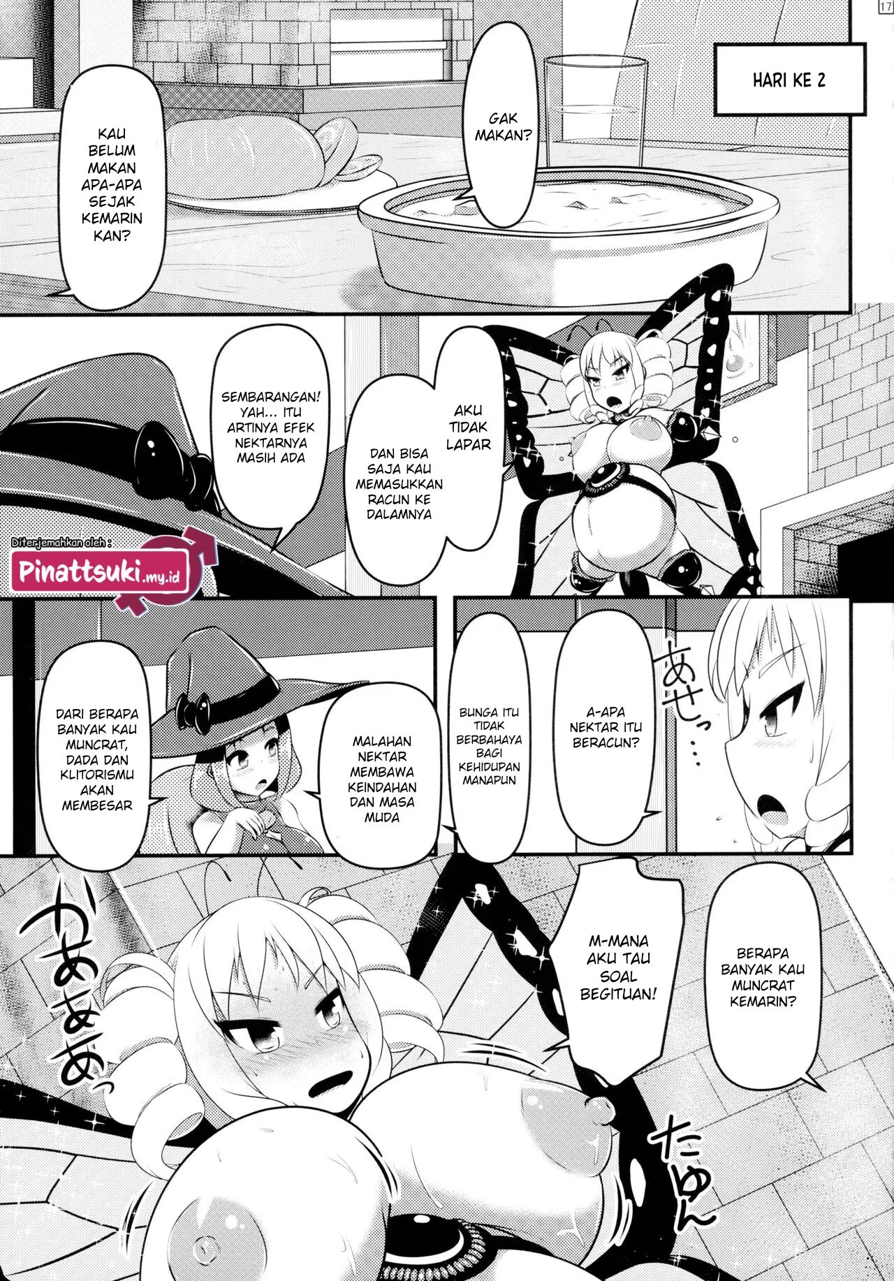(C89) [Shiroi Shinoshino (Shinoda Kazuhiro)] Chou ni Sareta Daruma Hime no Owaranai Funnyuu Sanran [Indonesian] [PinattSuki] 이미지 번호 19