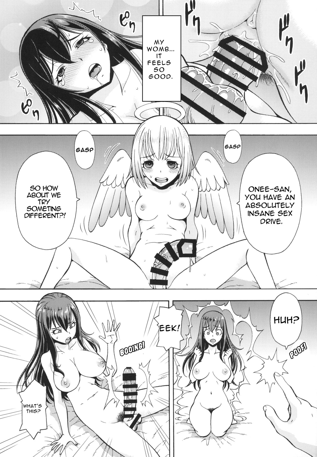 [Toraya (ITOYOKO)] Isekai Fuuzoku Gaiden Futanari Tenshi-san [English] [RWfuta] [Digital] image number 21