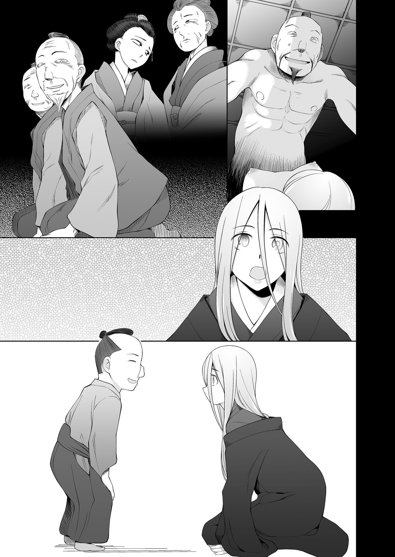 [Garakuta Shoujo (Miito Shido)] Ore-tachi no Sayoko  Tokai kara Kita Ano Ko wa  Ikenie de, Mura no  Otoko-tachi no Omocha. 이미지 번호 163