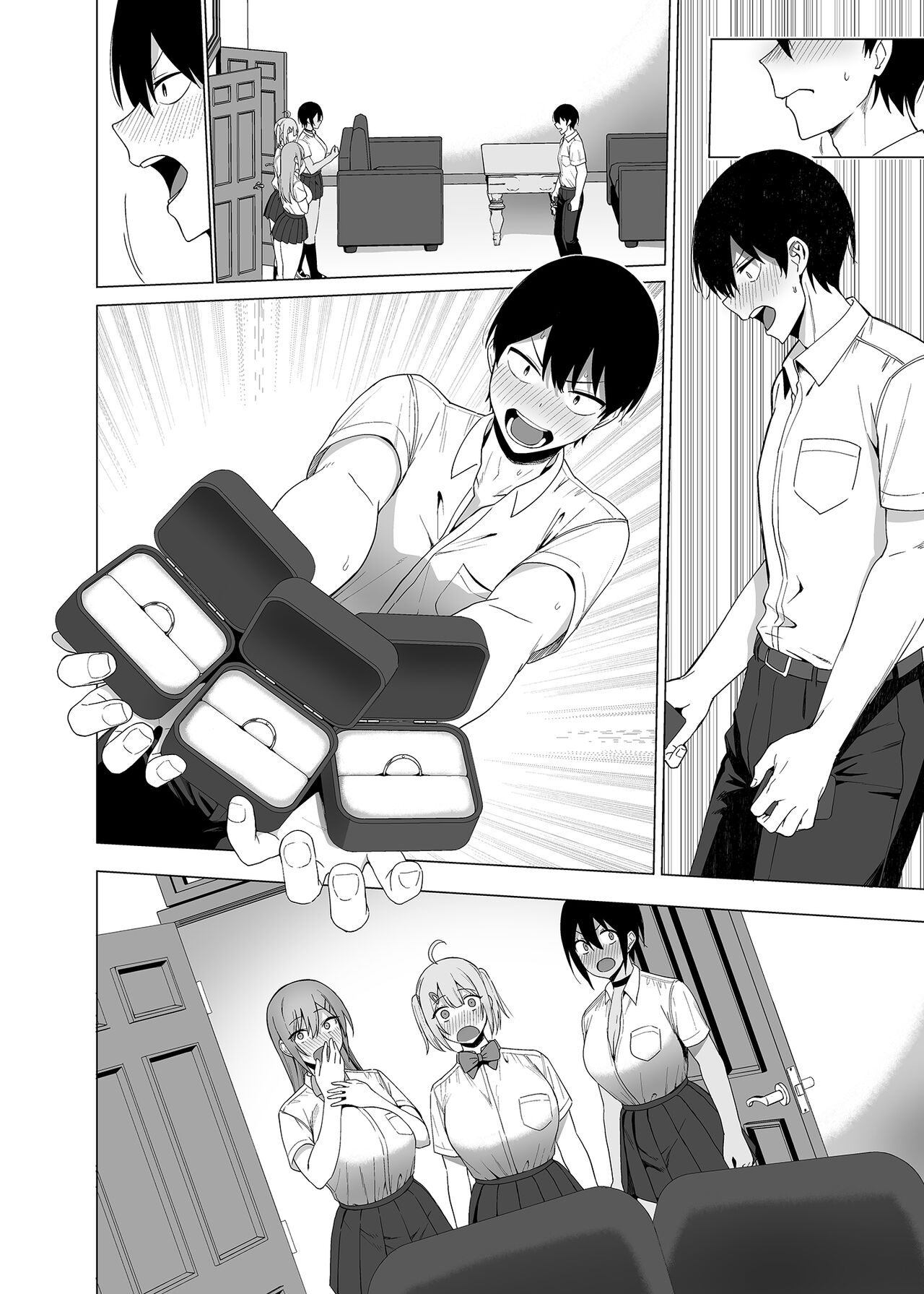 [Ikihaji Hummingbird (Amano Don)] Fuuki Iin to Fuuzoku Katsudou Vol.1-4 [Chinese] [Decensored] [Digital] image number 188