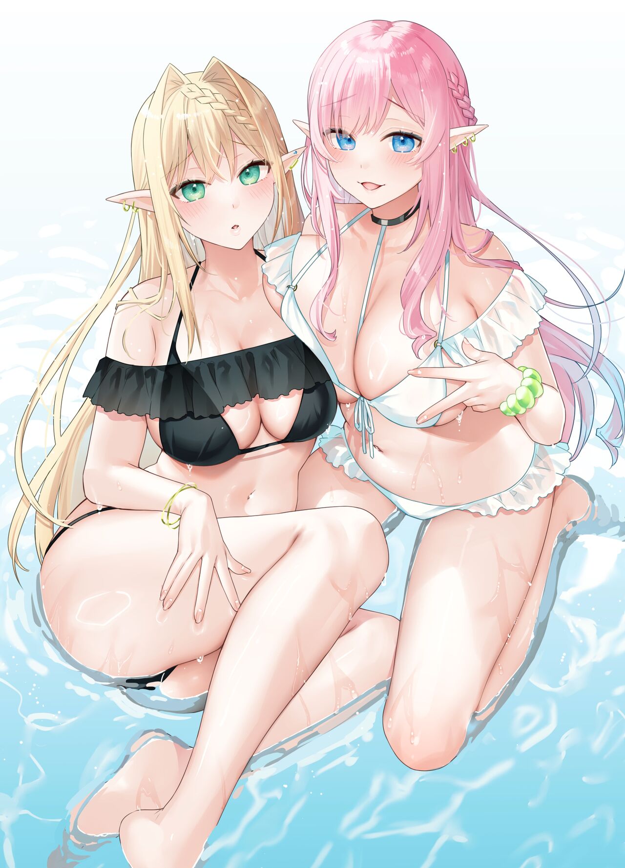 [ぷぅのぷぅぷぅぷぅ(bekotaro)] 肉食系ヴィーガンギャルエルフは弟ちんぽに夢中 [Korean] image number 60