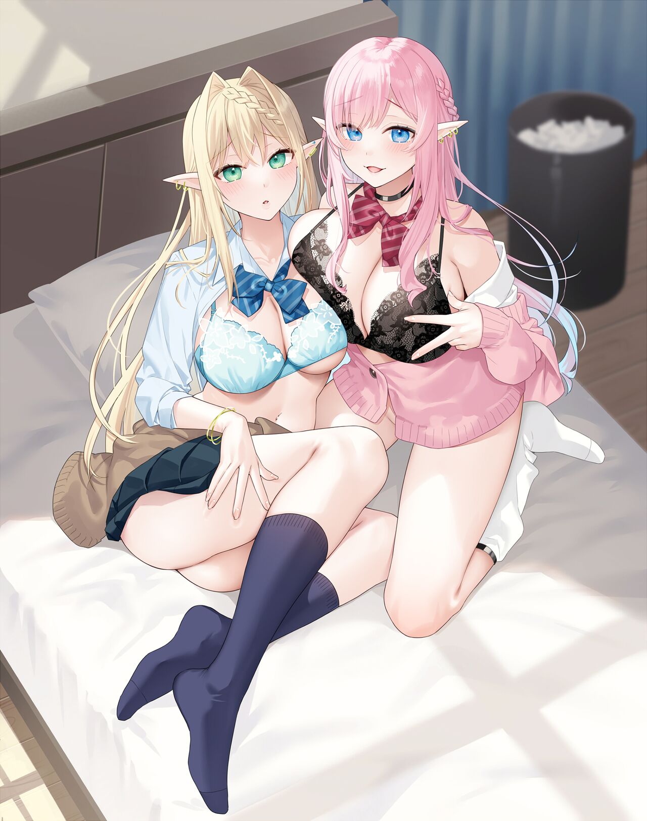 [ぷぅのぷぅぷぅぷぅ(bekotaro)] 肉食系ヴィーガンギャルエルフは弟ちんぽに夢中 [Korean] image number 62