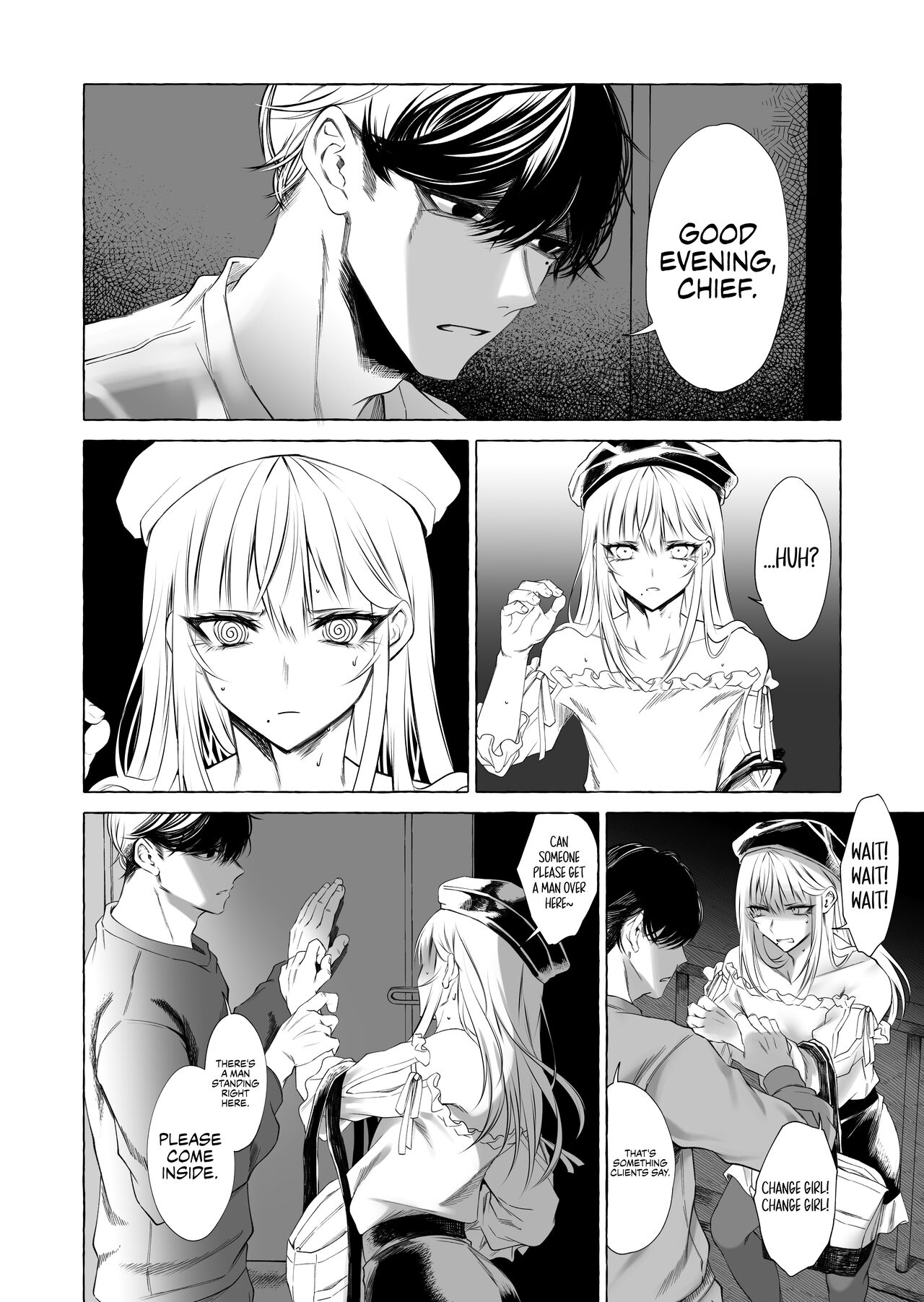 [Kaochuu Kingdom (Sisei)] Josou DeliHeal Yondara, Kaisha no Joushi ga Kita. | My Boss is a Cross-dressing Call Girl. [English] [Danke fürs Lesen] image number 7