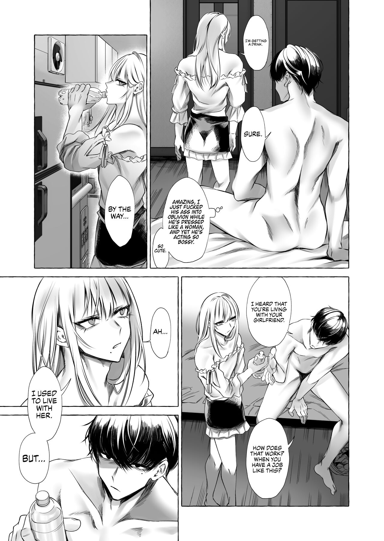 [Kaochuu Kingdom (Sisei)] Josou DeliHeal Yondara, Kaisha no Joushi ga Kita. | My Boss is a Cross-dressing Call Girl. [English] [Danke fürs Lesen] image number 36