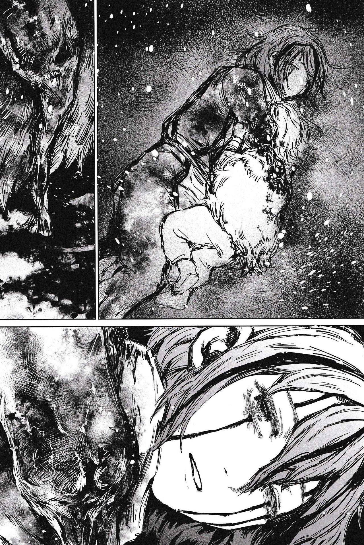 (HARUCC31) [Hakkyou Pepiita (Poshintan)] Kachiku Oyako / Yuki no Ue ni Ochita Omae no Chi no Ato - El rastro de tu sangre en la nieve (Made in Abyss) [Chinese] [逃亡者×真不可视汉化组] [Digital] image number 27