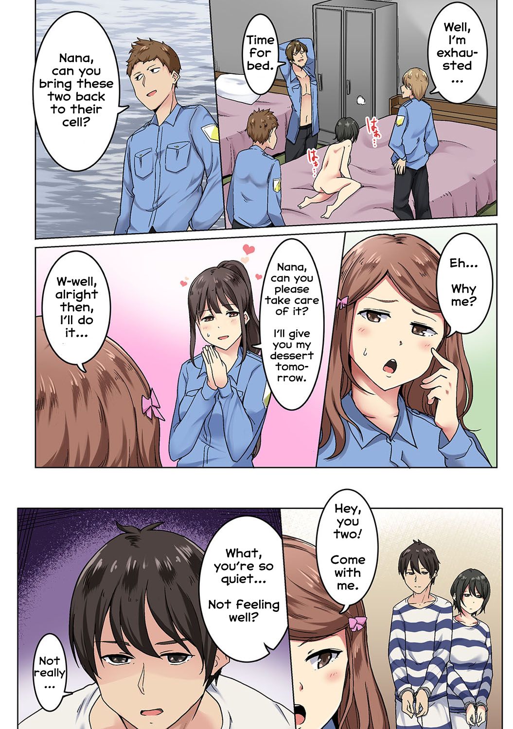 [Wakamatsu] Kangoku Zemi Kanshu ni Zettai Fukujuu o Shiirarete... Ch.5 (COMIC Ananga Ranga Vol. 52) [English] [Erozbischof] 画像番号 10