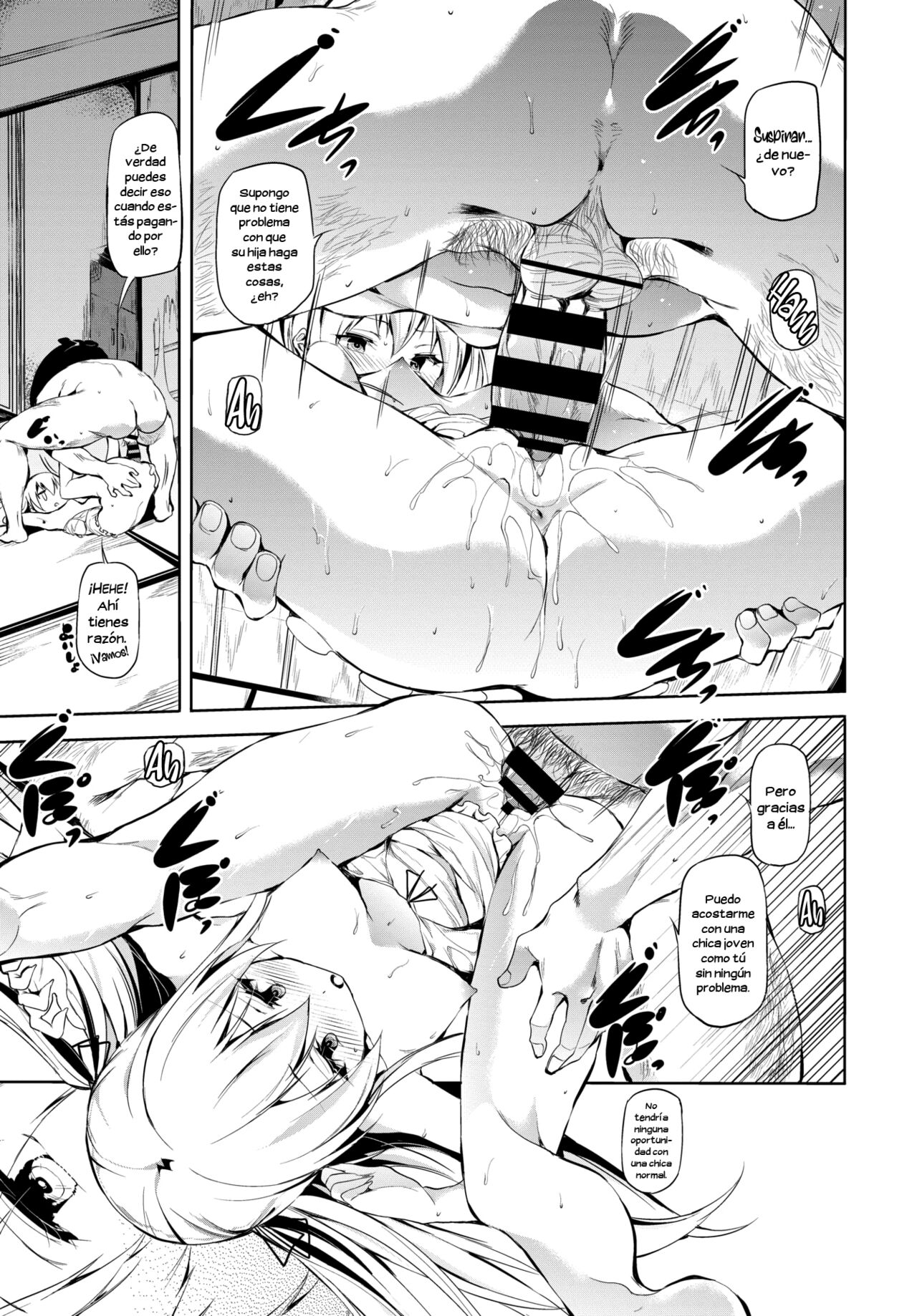 [Ushiro Muki] Abaraya no Onnanoko - Girl in miserable shack (COMIC BAVEL 2020-05) [Spanish] [Anamnesis Scanlation] [Digital] 5eme image