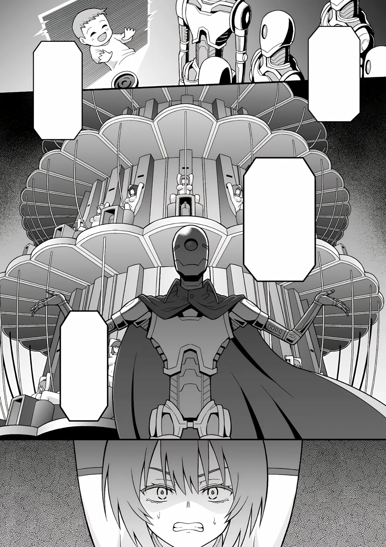 (Futanari Ningen Bokujou Sakusei & Naedoko Heroine Tairyou Nyuuka! Vol. 2) [Hitsumabushi] Chingyurariti ~Futanari Shibo Sei Shussan Koujou~ | Singularity ~Futanari Semen Extraction and Birthing Factory~ [Japanese, Cleaned] image number 34