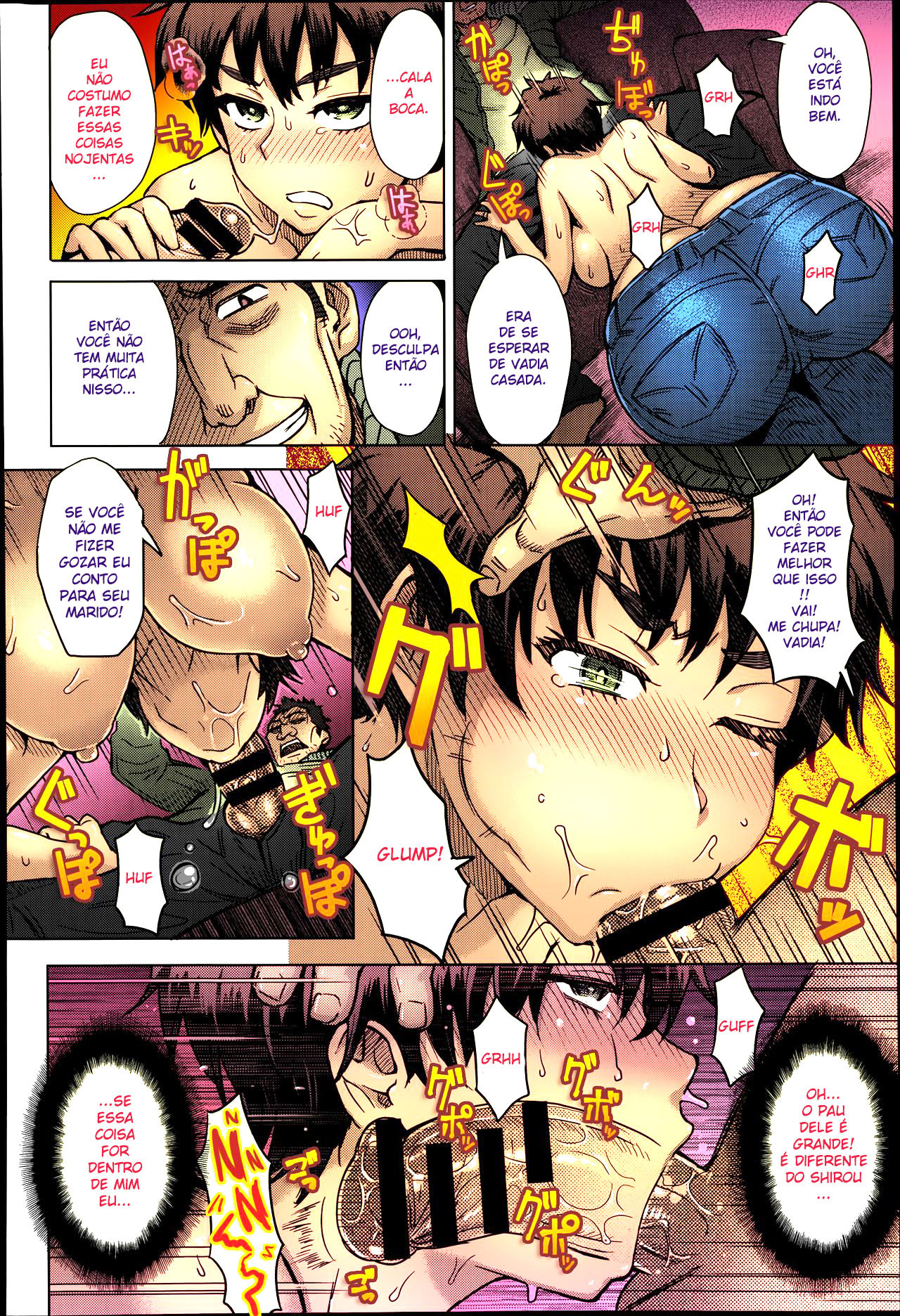 [Itou Eight] Hikkoshi no Aisatsu wa Shinchou ni... | Nova Vizinhança (COMIC Anthurium 016 2014-08) [Portuguese-BR] [Colorized] image number 8