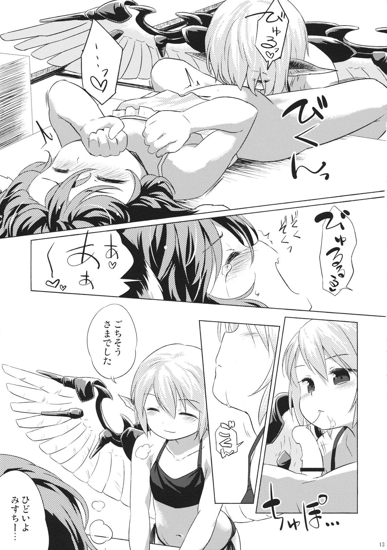 (東方遊宴雀) (同人誌) [Animal Passion] ヨブコドリハイブリッド (東方) (エロ) 画像番号 12