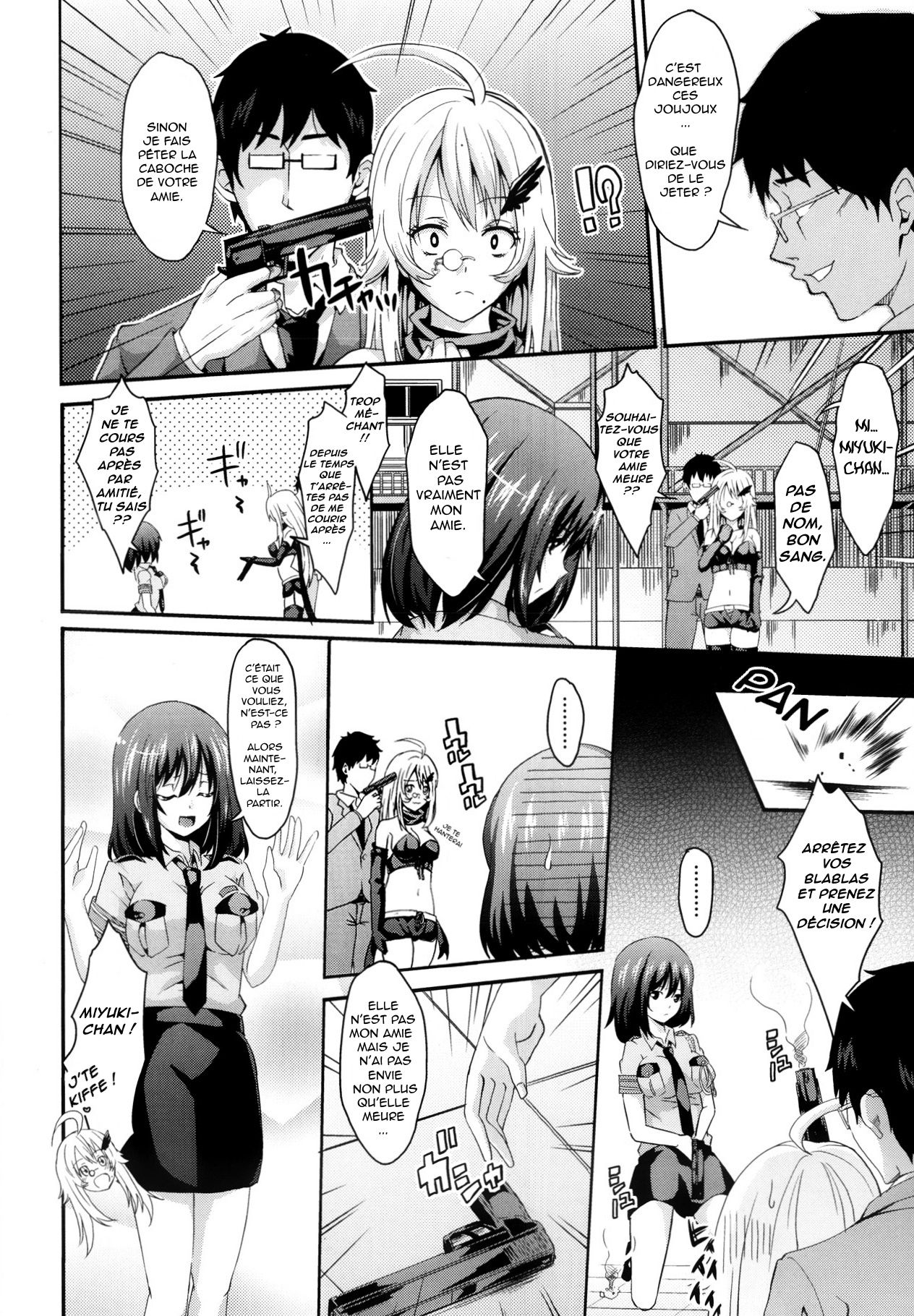 [Outou Chieri] Abunai Tousou Geki | Escapade Dangereuse (COMIC Aun 2013-10) [French] [O-S] 画像番号 8