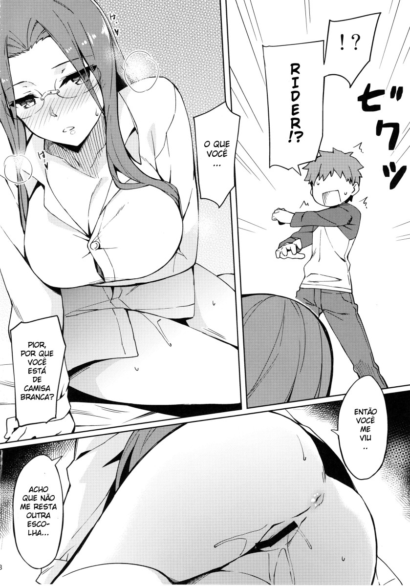 (C96) [S.S.L (Yanagi)] Rider-san to Hadawai. (Fate/stay night) [Portuguese-BR] 画像番号 9