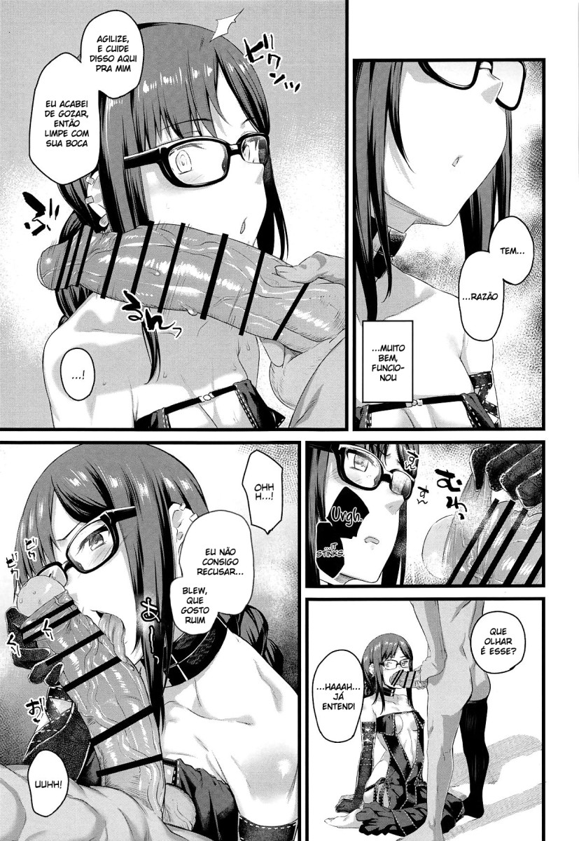 (COMIC1☆15) [Karuwani (Rama)] Moto Senpai ga Eroi Kakkou de Muramura Suru node Saimin Tsukatte Eroi Koto o Suru. (Fate/Grand Order) [Portuguese-BR] image number 11