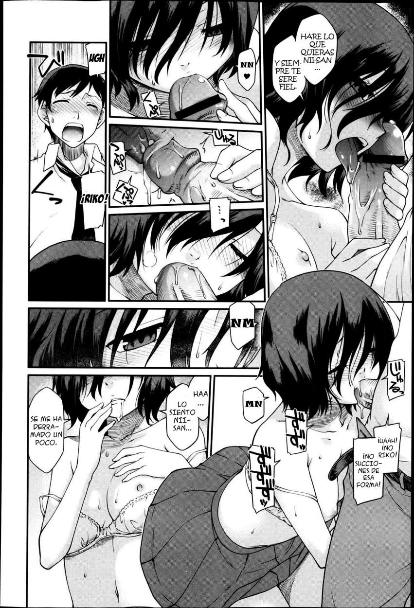 [Hisakawa Tinn] It's The Little Sister's Duty To Take Care Of Her Brother's Ejaculation! - Es el Trabajo de la Hermana Menor el Hacerse Cargo de la Eyaculación de su Hermano [Español] [Dou-Hen FS] 图片编号 8