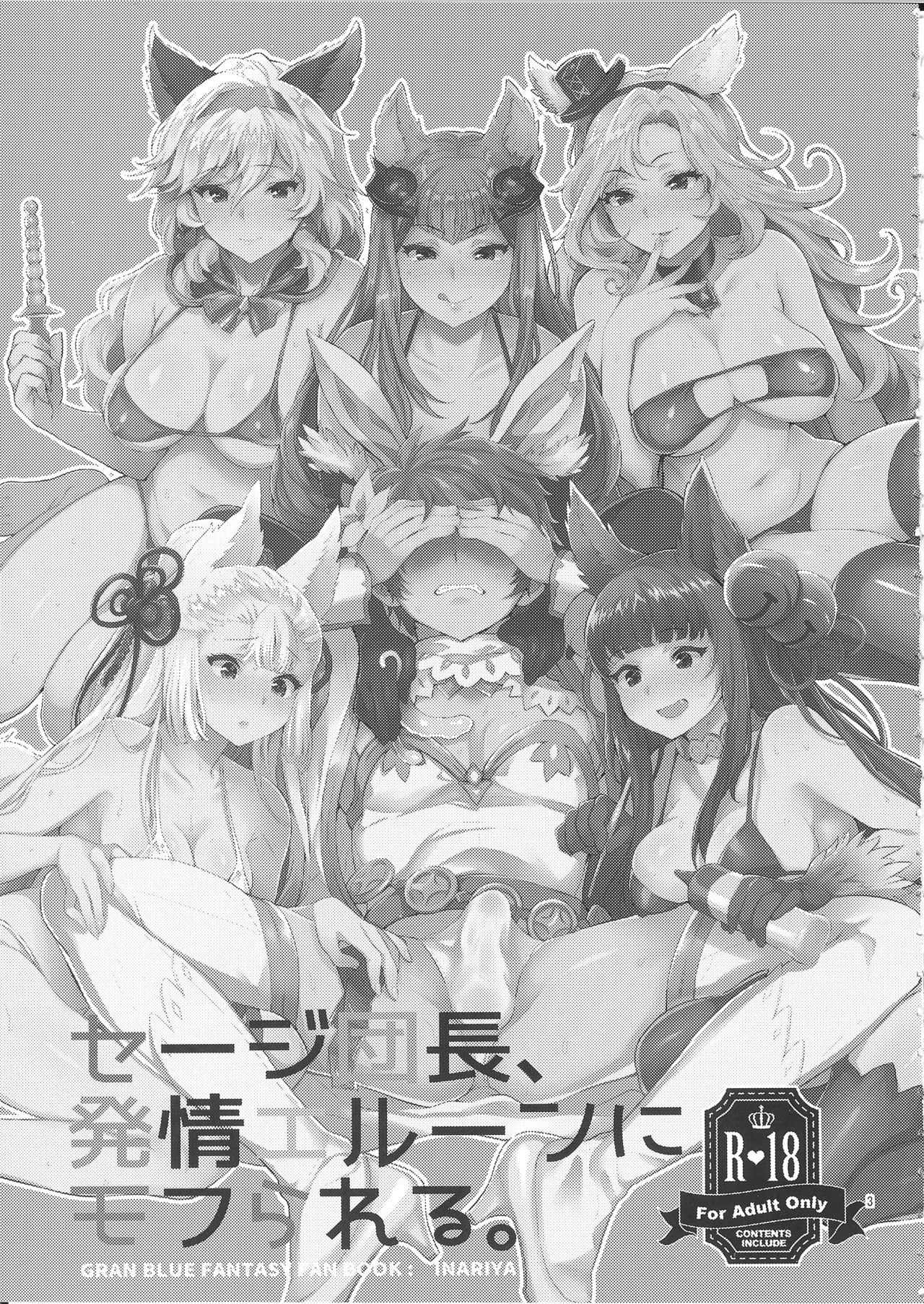 (SC2016 Summer) [Inariya (Inari)] Sage Danchou, Hatsujou Elune ni Mofurareru. (Granblue Fantasy) [English] [Anomalous Raven] imagen número 2