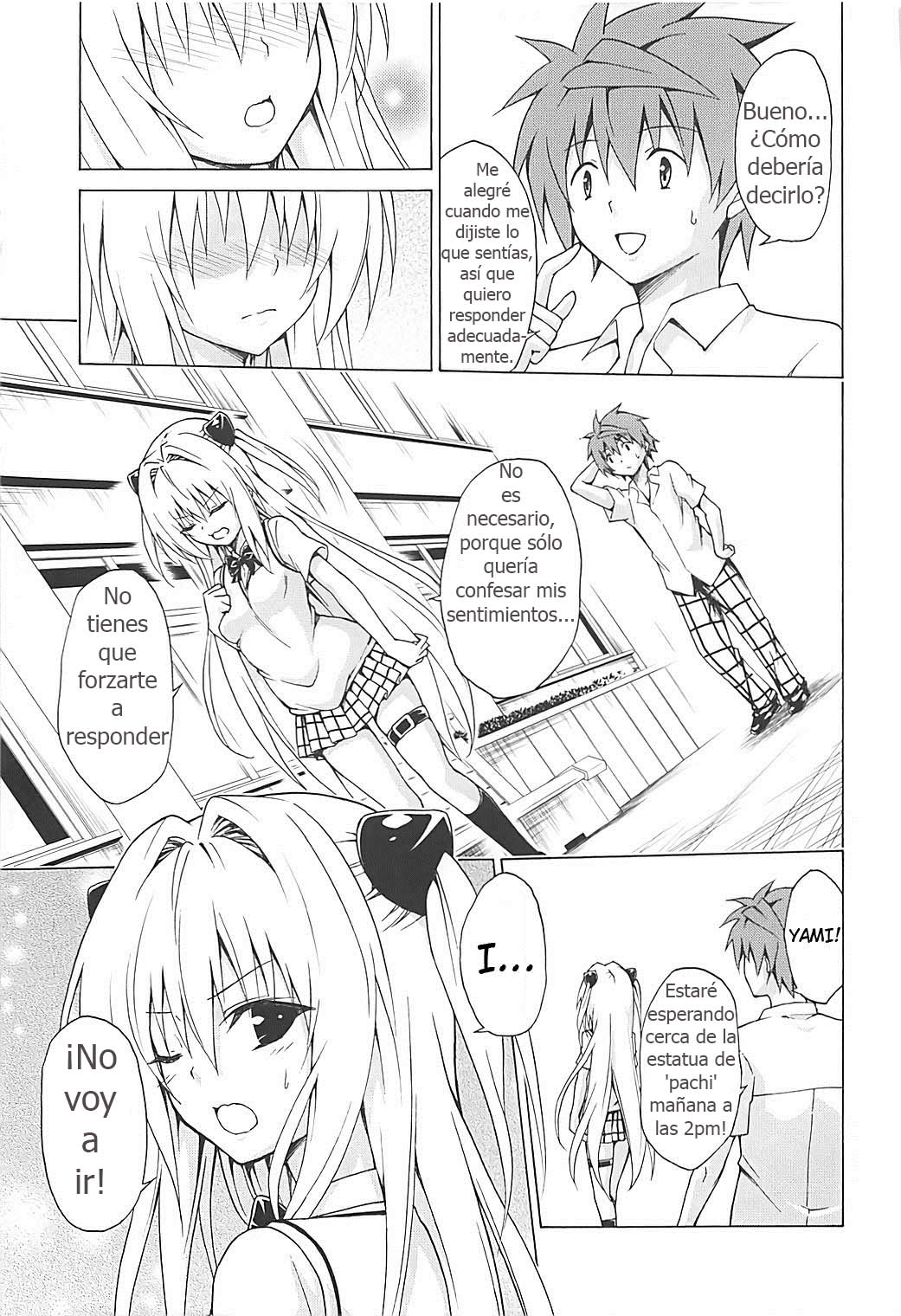 (C93) [TORA MACHINE (Kasukabe Taro)] Mezase! Rakuen Keikaku Vol. 4 (To LOVE-Ru) [Spanish] 图片编号 4