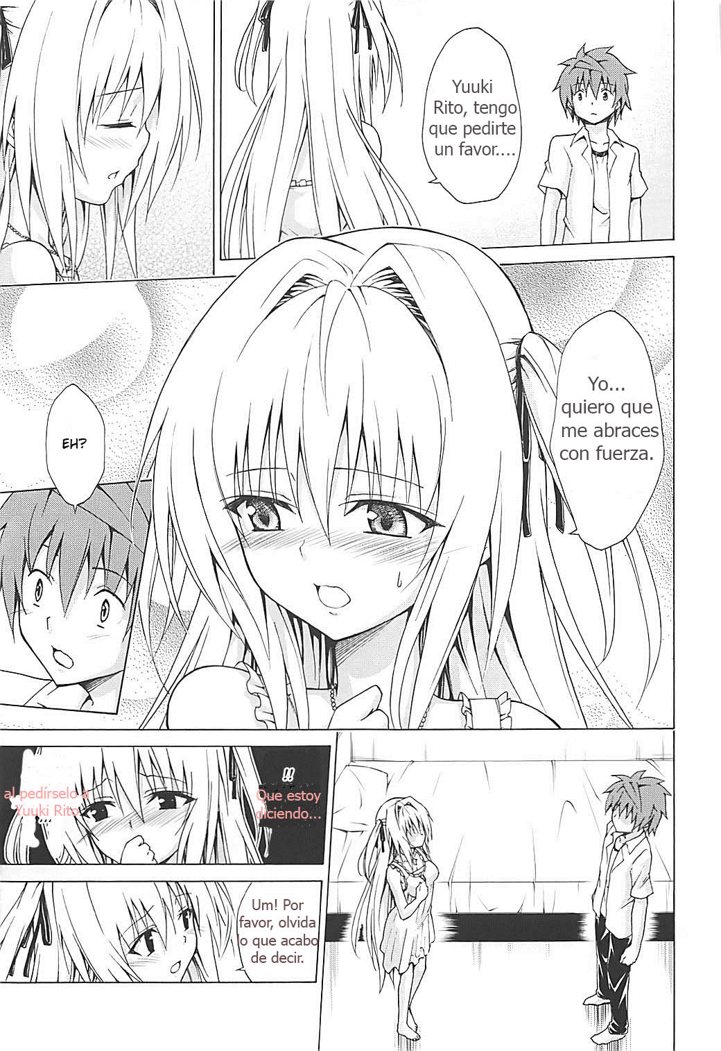 (C93) [TORA MACHINE (Kasukabe Taro)] Mezase! Rakuen Keikaku Vol. 4 (To LOVE-Ru) [Spanish] 图片编号 10