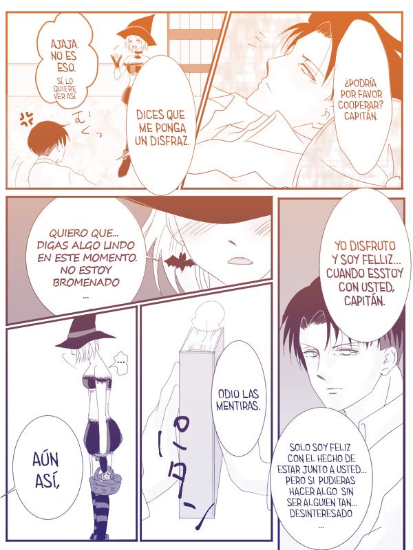 (Yuki kazari) Your Smile and Happiness【リヴァペト】(Shingeki no Kyojin) [Spanish] [Mr. Nugget] 图片编号 5