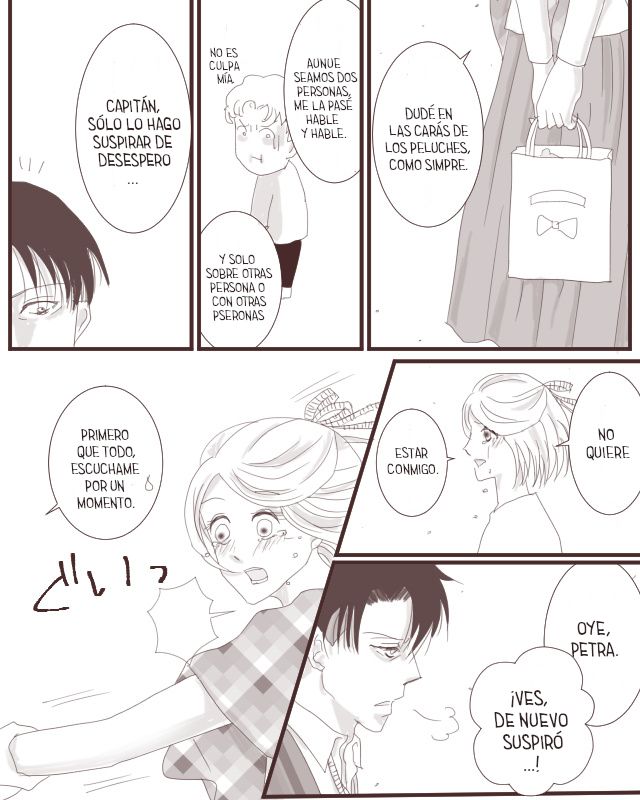 (Yuki kazari) Sigh of Teddybear【リヴァペト】(Shingeki no Kyojin) [Spanish] [Mr. Nugget] 6eme image