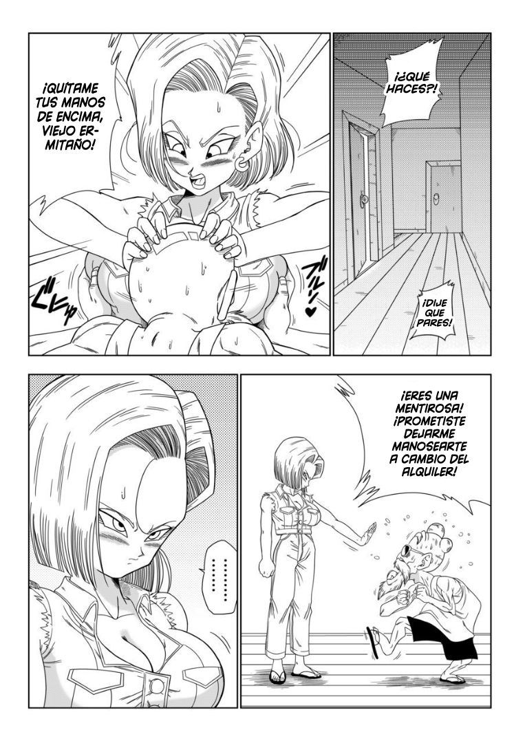 [Yamamoto] 18-gou vs Kame Sennin | Android n18 VS Kamesennin (Dragon Ball Z) [Spanish] [Blackmoon Scans] 画像番号 5