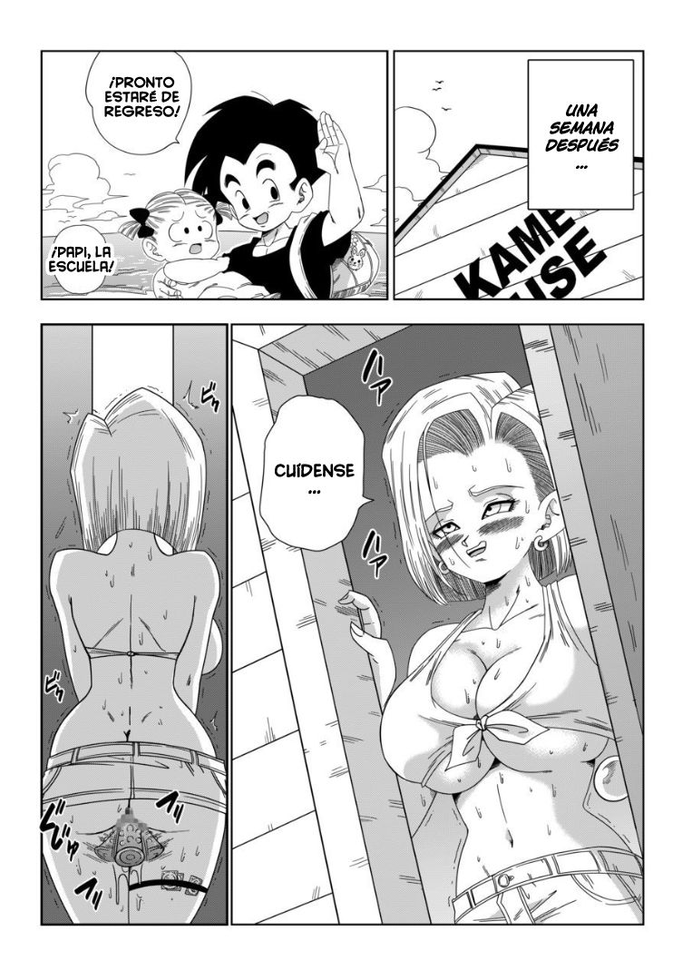 [Yamamoto] 18-gou vs Kame Sennin | Android n18 VS Kamesennin (Dragon Ball Z) [Spanish] [Blackmoon Scans] 画像番号 29