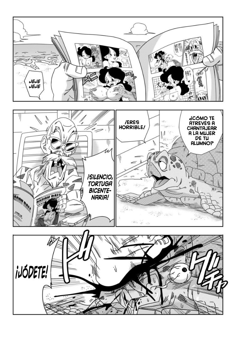 [Yamamoto] 18-gou vs Kame Sennin | Android n18 VS Kamesennin (Dragon Ball Z) [Spanish] [Blackmoon Scans] 画像番号 30