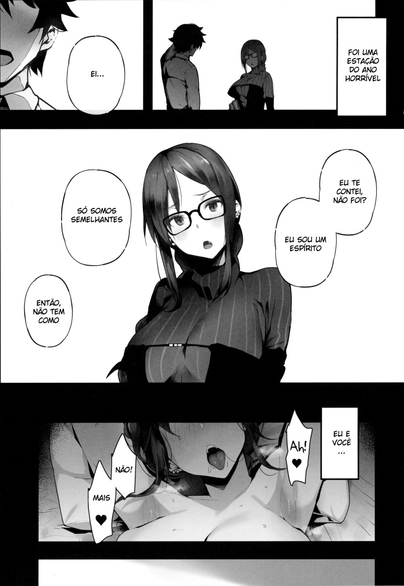 (C96) [kulmov_ (Kurowa)] Shouganai naa Kono Hentai Uzai Kouhai (Fate/Grand Order) [Portuguese-BR] imagen número 2