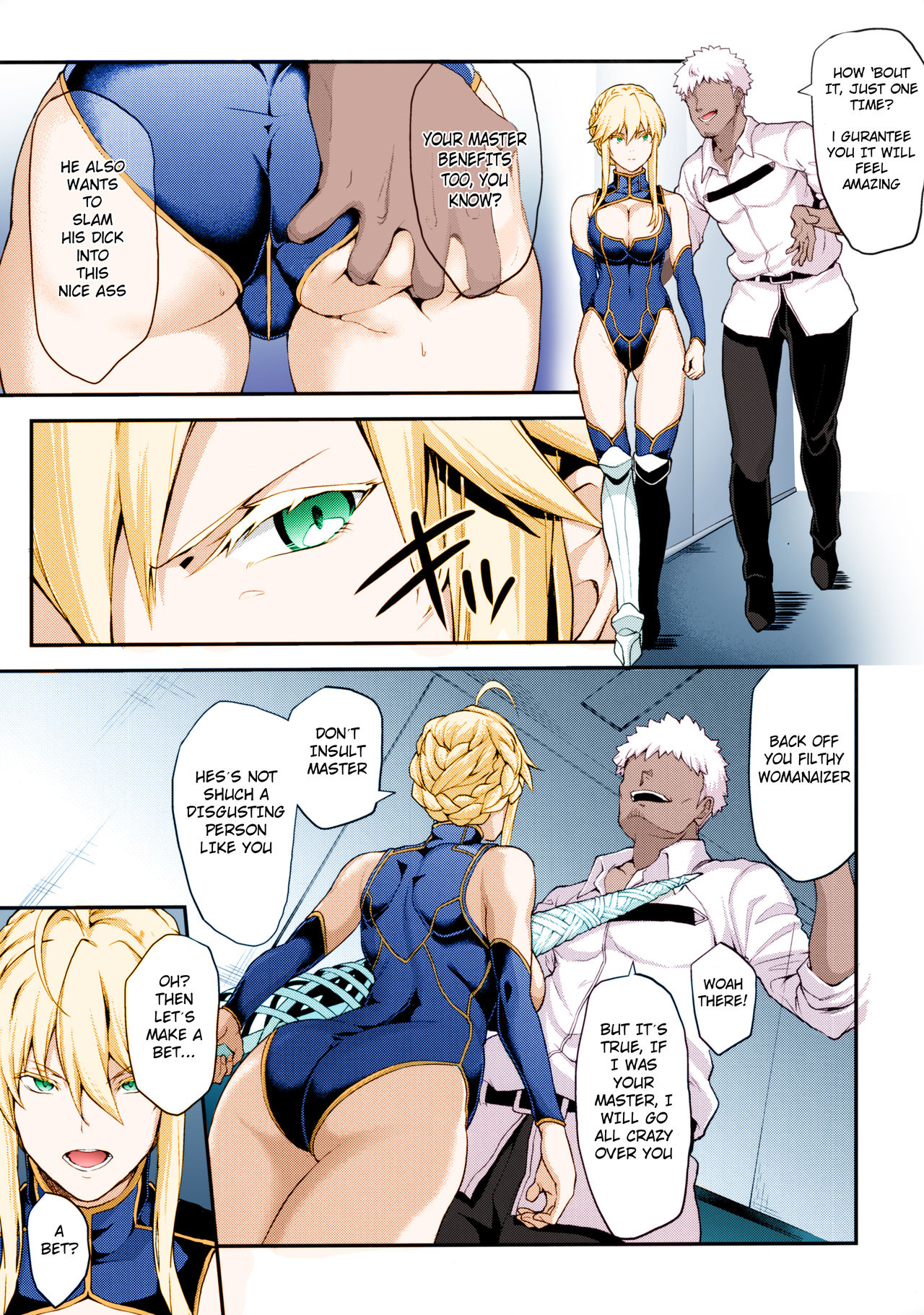 (C96) [STANKY (yozo)] Kishiou no Kimochi Ii Ana -Alter- (Fate/Grand Order)  [English] [Colorized] 图片编号 8