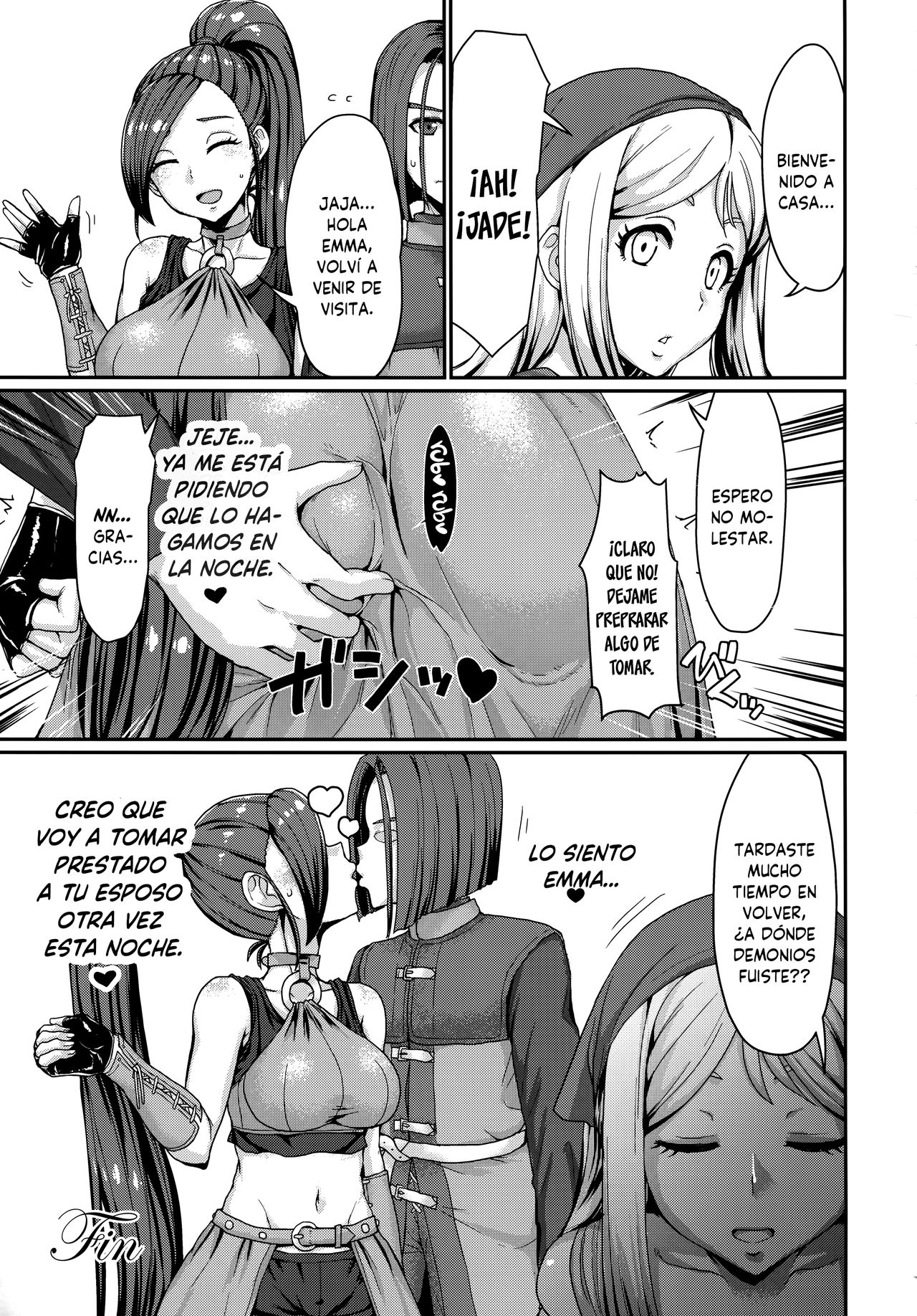 (C93) [ParadiseGom (Gorgonzola)] Naisho no Ohime-sama | El secreto de la princesa (Dragon Quest XI) [Spanish] [SketNatsu] Bildnummer 24