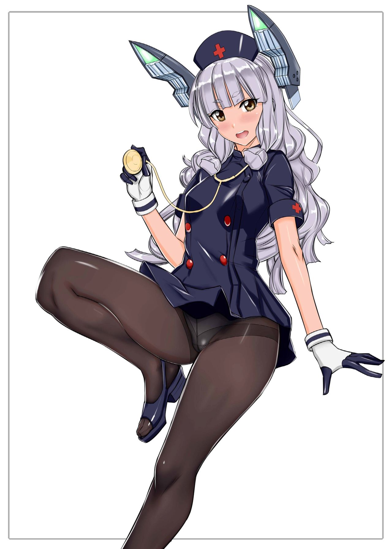 [G-Panda (Midoh Tsukasa)] KKKS (Kuchikukankuro tights set) (Kantai Collection -KanColle-) image number 11