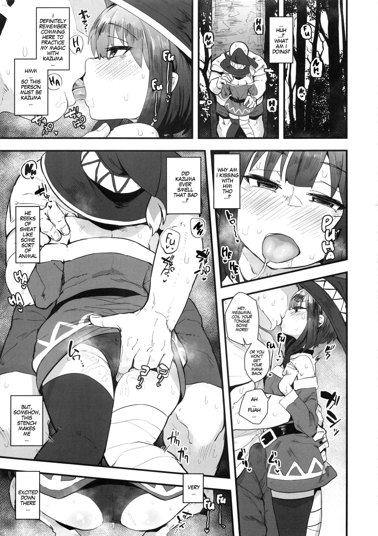 (C96) [Nhoooooooooooooo (Oosawara Sadao, Zikataro, Anon 2-okunen)] KonoSuba Goudoushi! | Combined Konosuba Book (Kono Subarashii Sekai ni Syukufuku o!) [English] [MegaFagget] image number 9