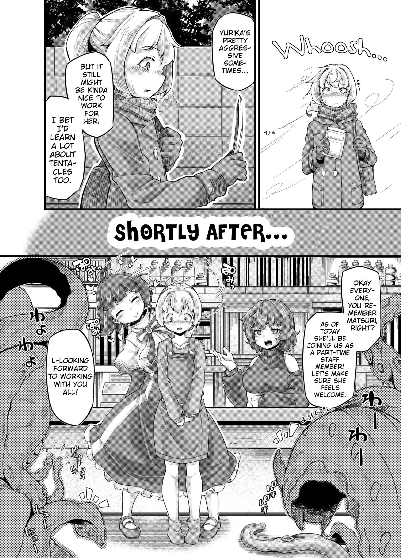 [Taira Mune Suki Iinkai (Okunoha)] Anata no Machi no Shokushuyasan 4 | Your Neighborhood Tentacle Shop 4 [English] [Digital] numero di immagine  10