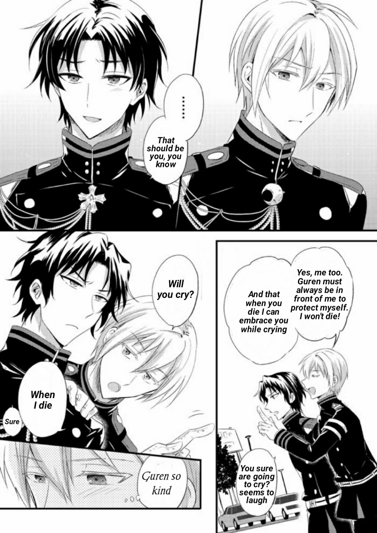 [upset* (Uni)] Loser in the car (Owari no Seraph) [English] imagen número 7