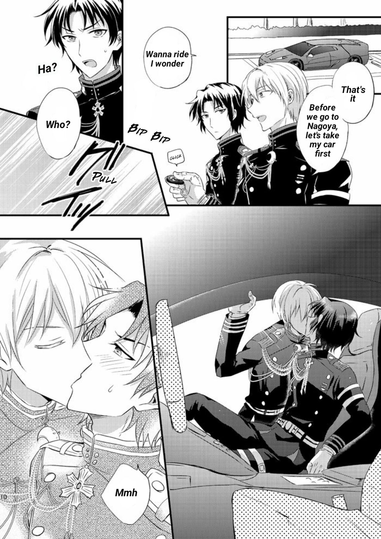 [upset* (Uni)] Loser in the car (Owari no Seraph) [English] imagen número 8